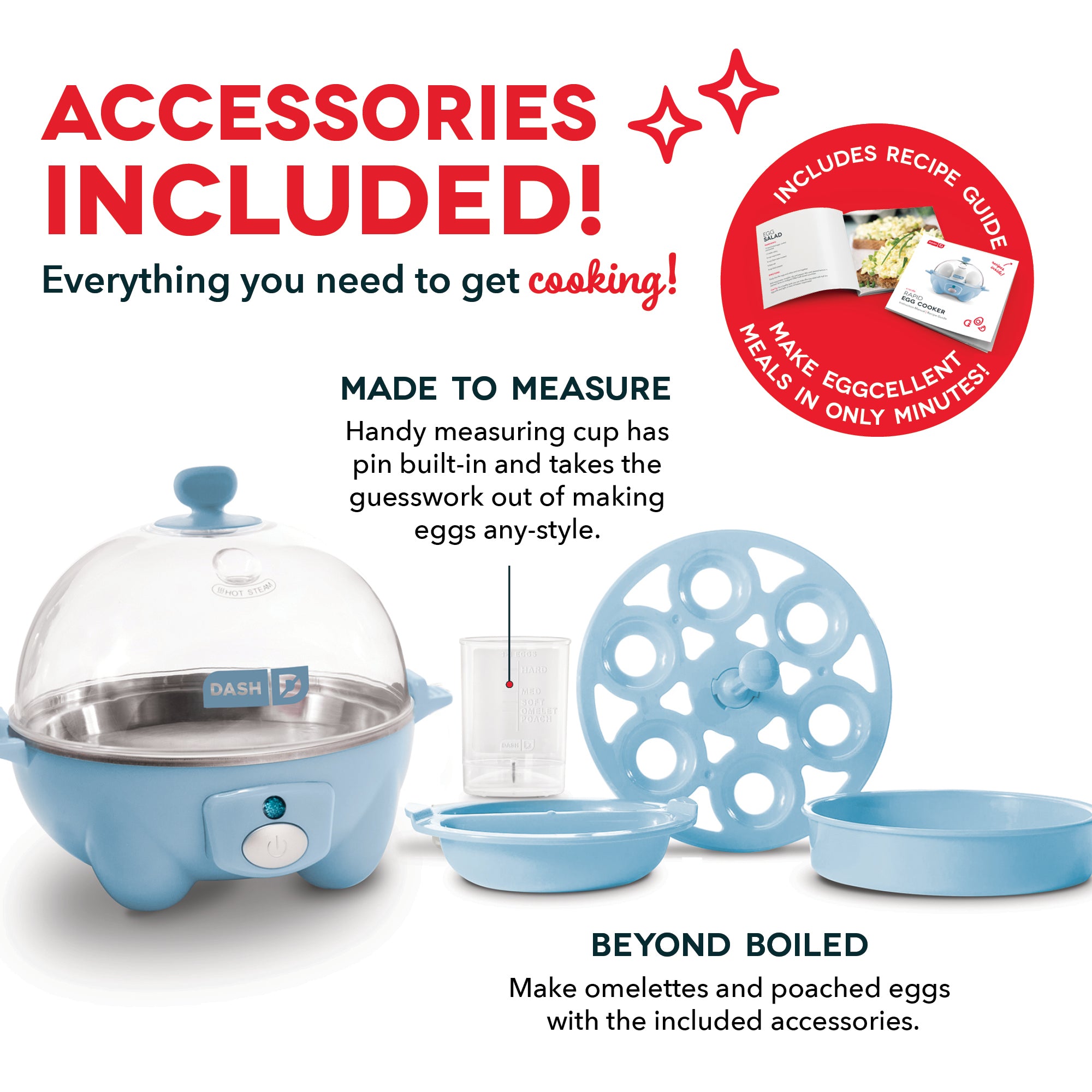 Dash egg cooker deals directions