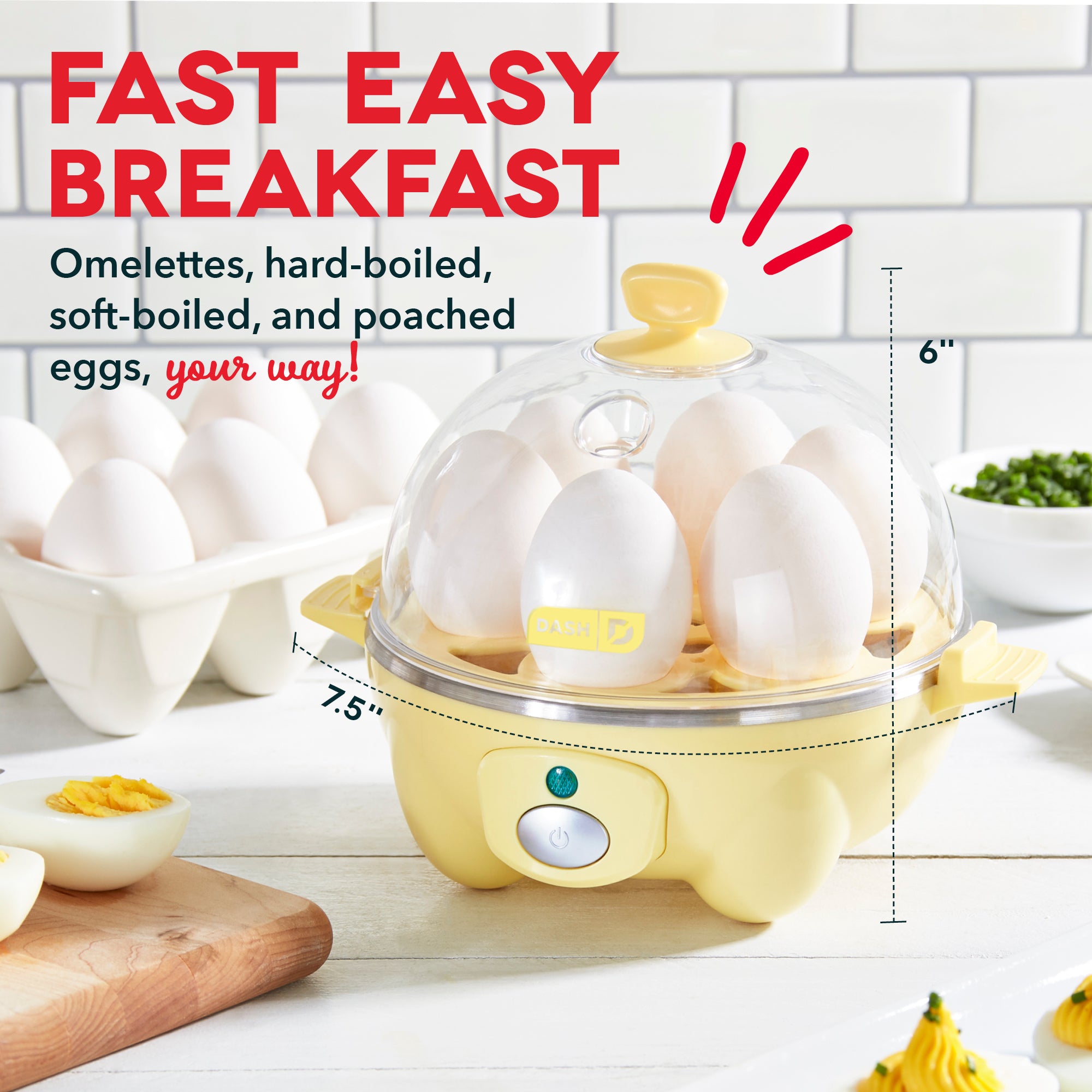 Fast egg outlet cooker