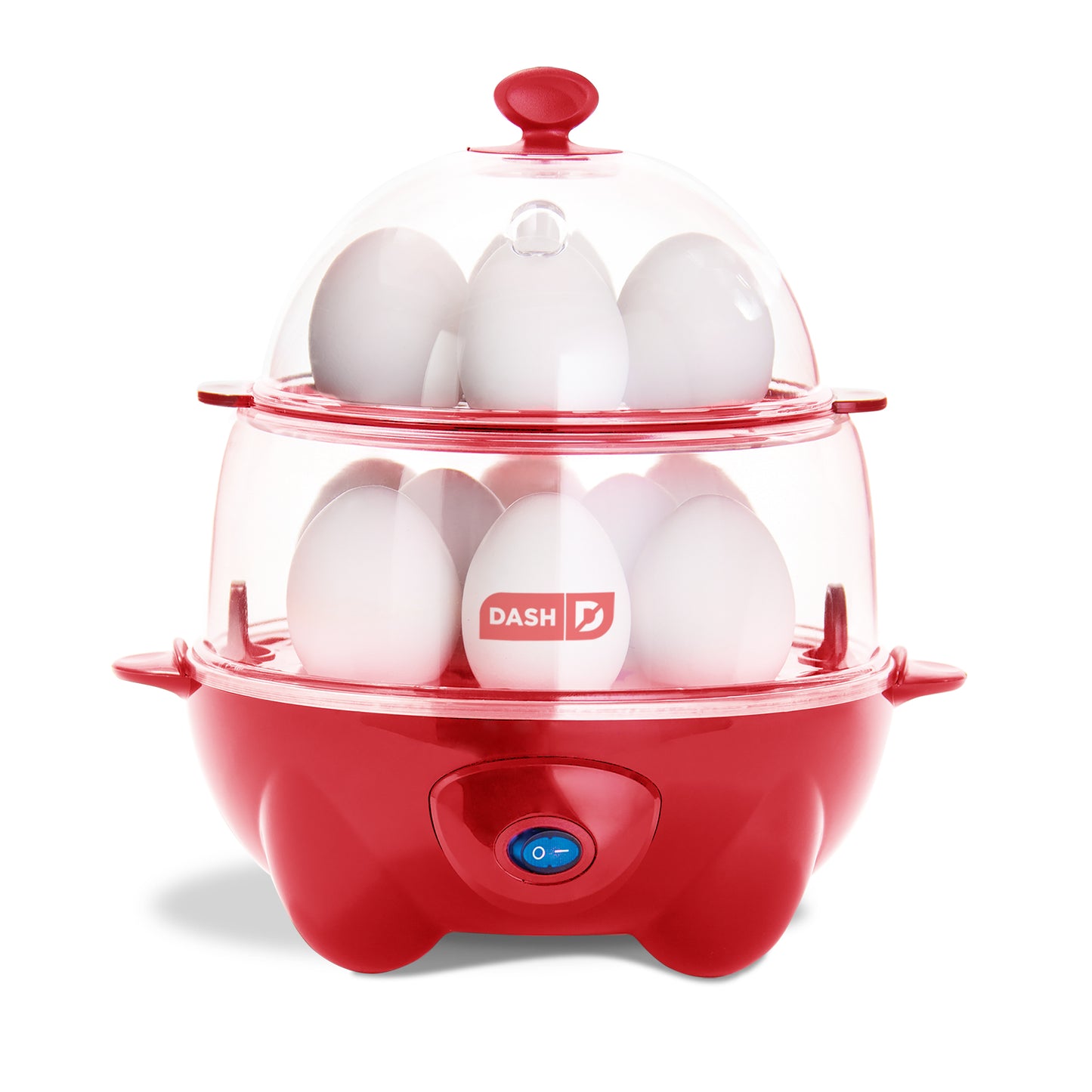 Deluxe Egg Cooker egg-cookers Dash Red  