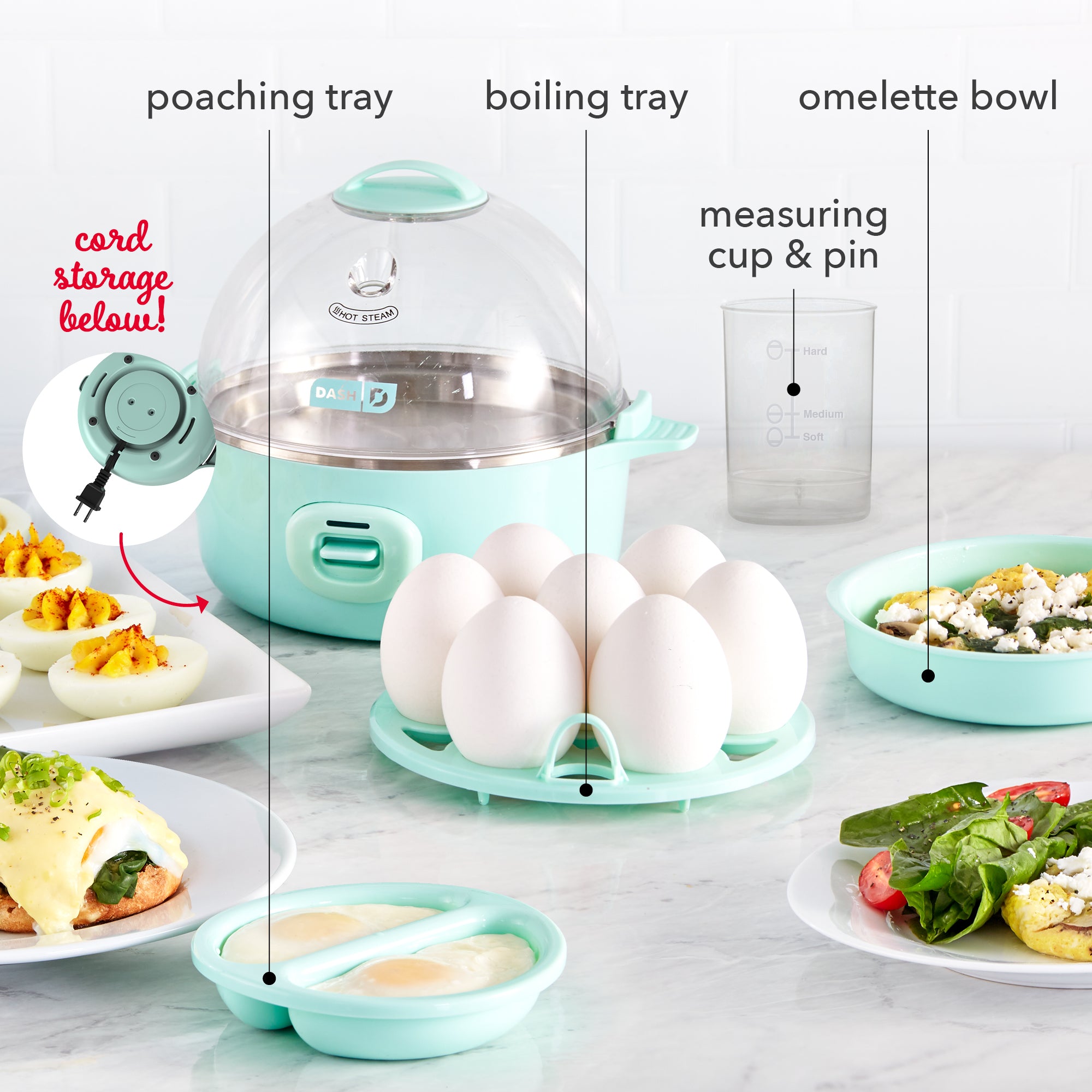 How to use dash egg clearance cooker