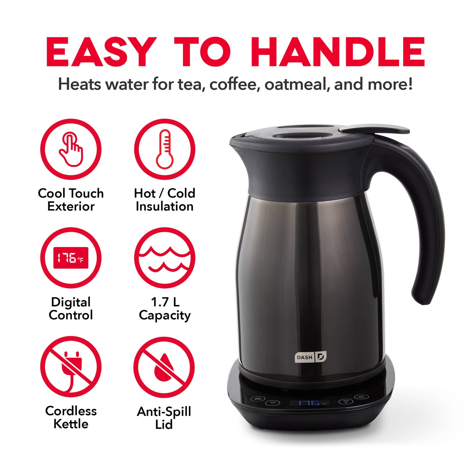 Insulated Power-Saving Kettles : thermally insulated kettle