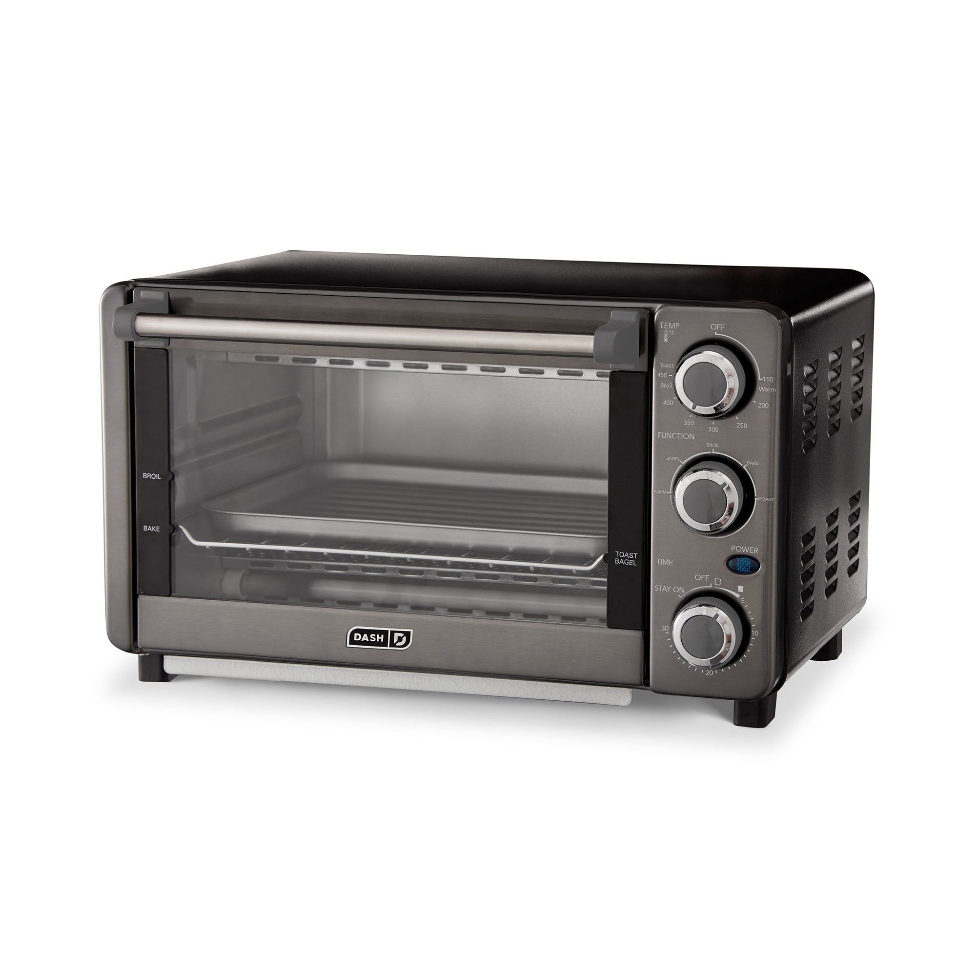 Toaster Rideshare Dash Express Toaster Oven | Baking Pan, Crumb Tray & Accessories