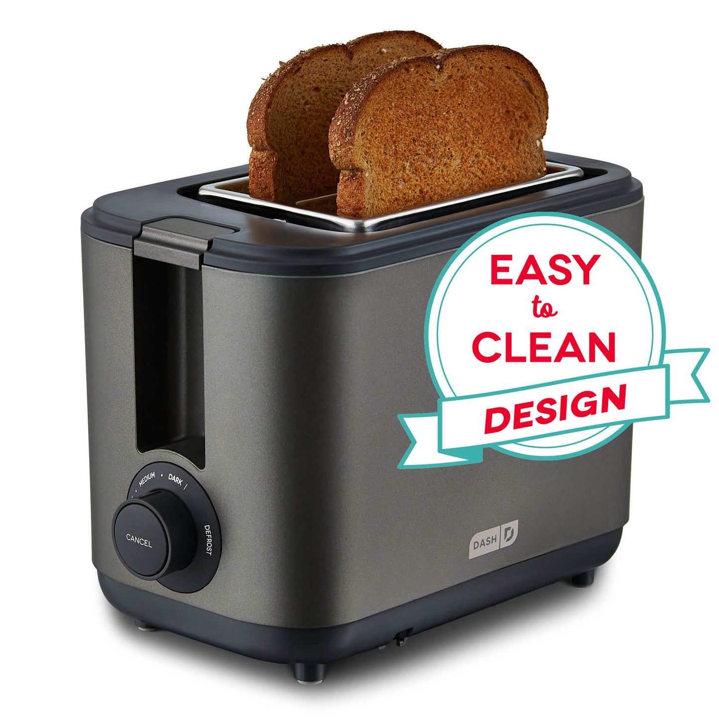Easy Toaster Toasters and Ovens Dash Cool Grey  