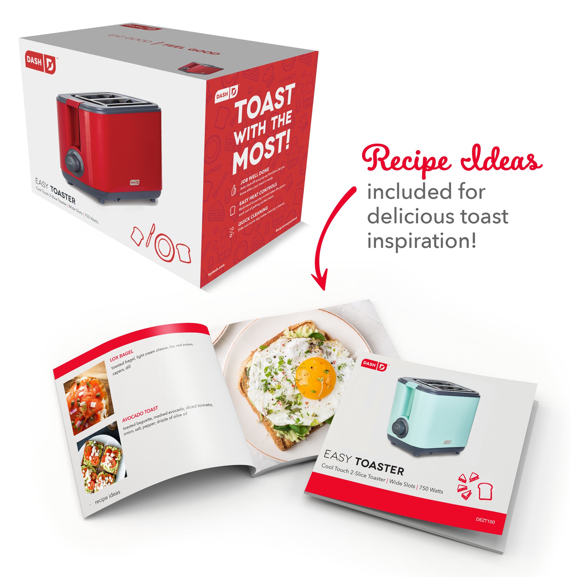 Easy Toaster Toasters and Ovens Dash   