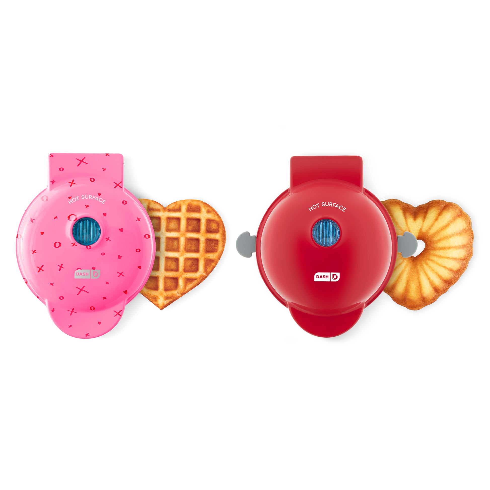 Rise by Dash RMWH001GBRS06 Mini Heart Waffle Maker, Pink – Toolbox