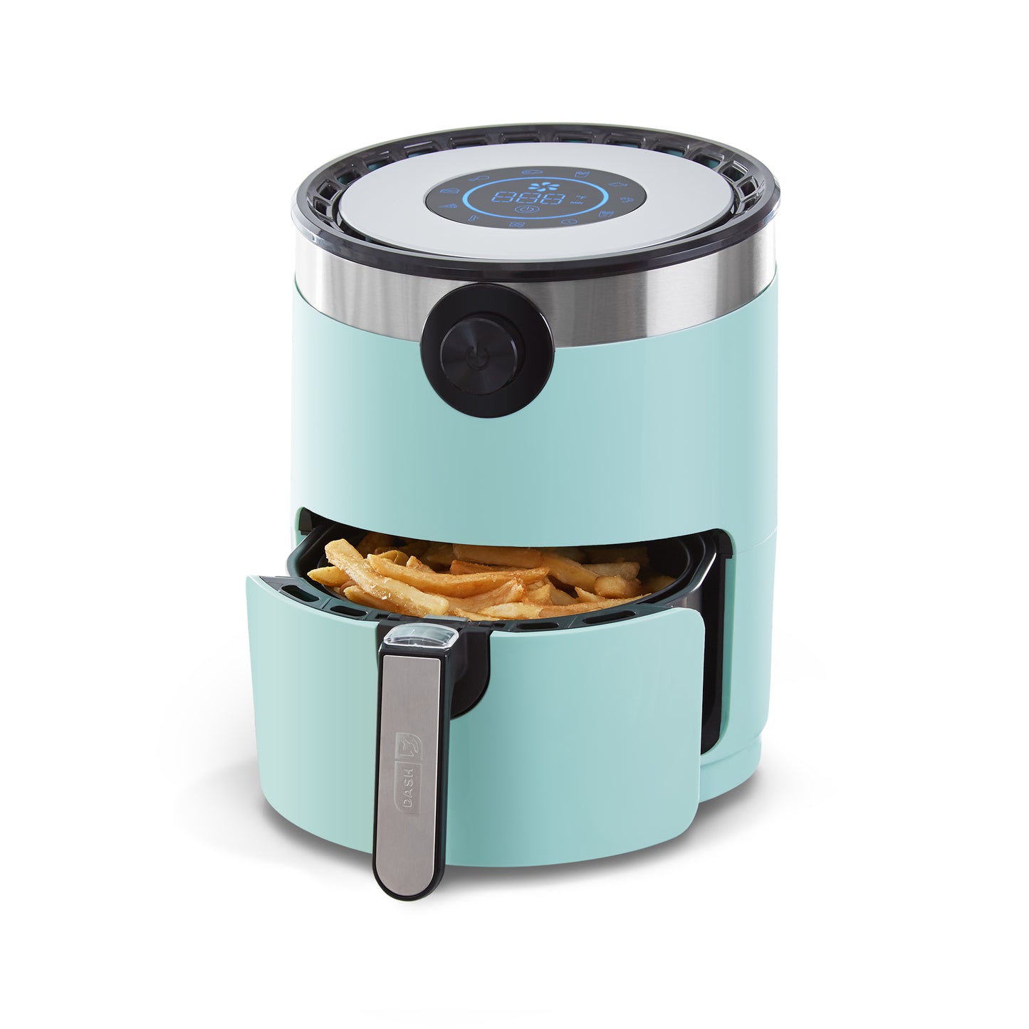 Aircrisp® Pro Digital Air Fryer 3Qt. Air Fryer Dash Aqua  