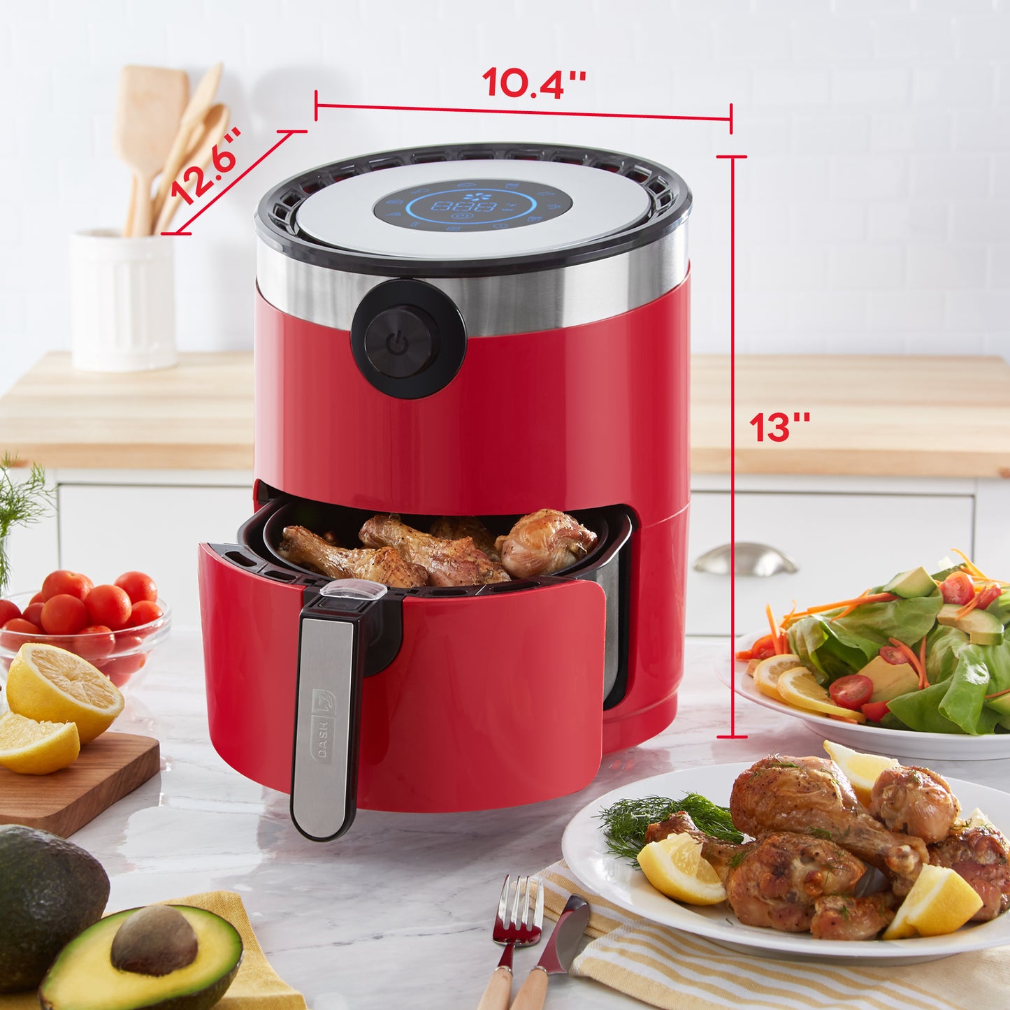 Aircrisp® Pro Digital Air Fryer 3Qt. Air Fryer Dash   