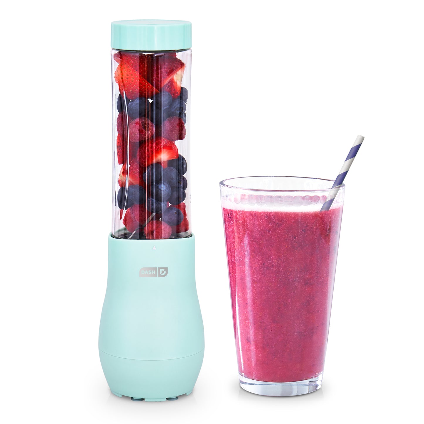 Mighty Mini Blender blenders Dash Aqua  