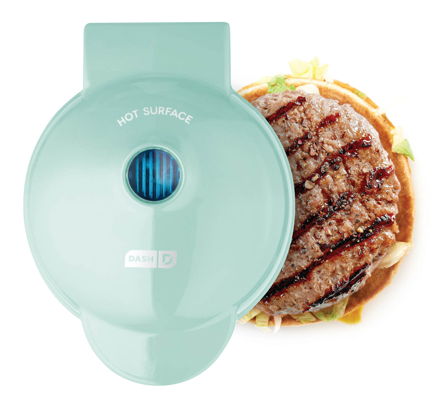 Mini Maker Grill mini makers Dash Aqua  