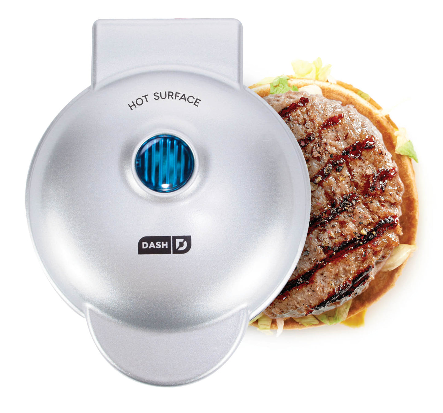 Mini Maker Grill mini makers Dash Silver  