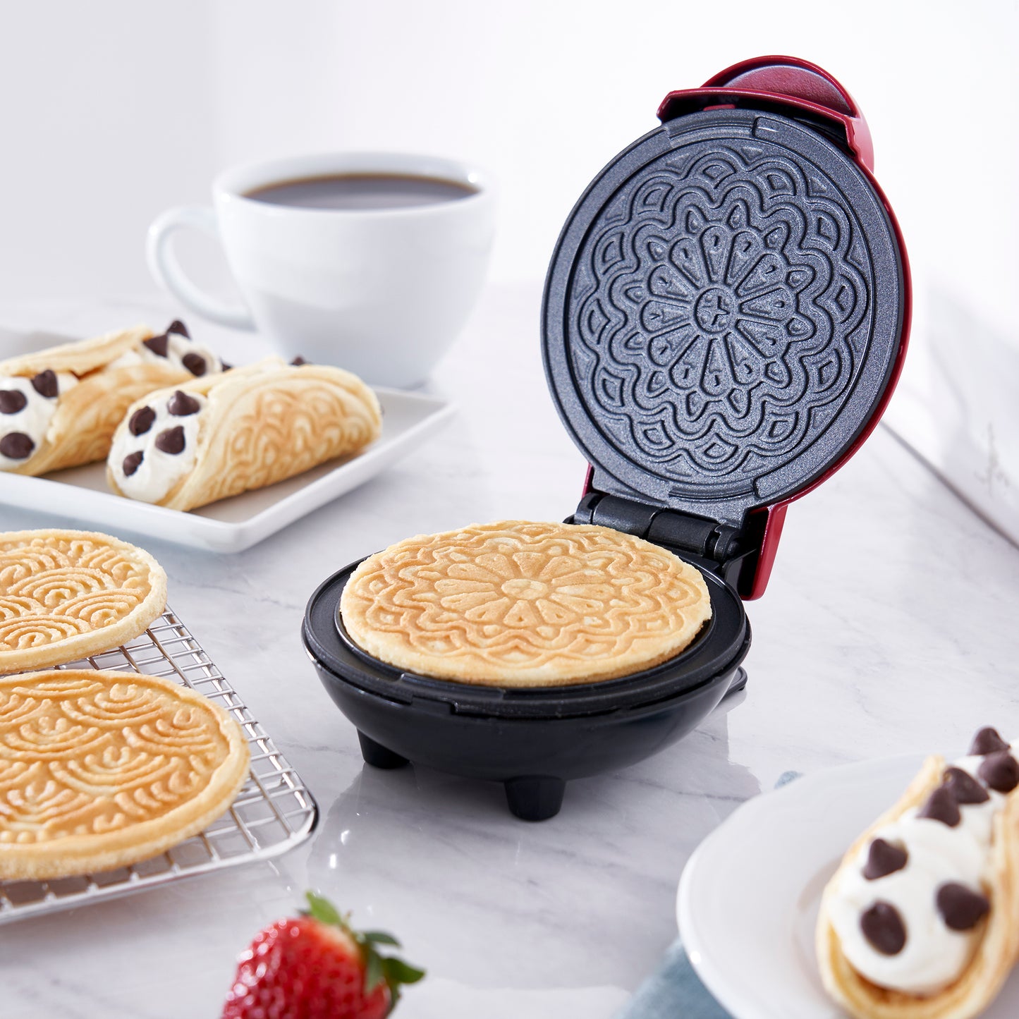 Mini Pizzelle Maker mini makers Dash   