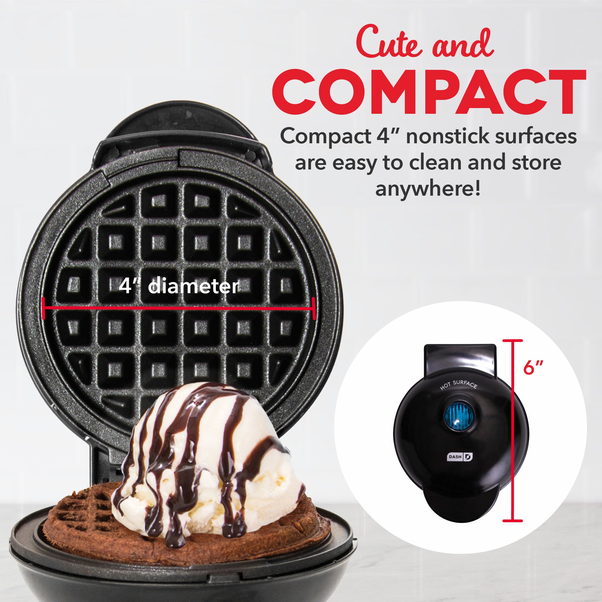 Dash Mini Waffle Maker With 7 … curated on LTK