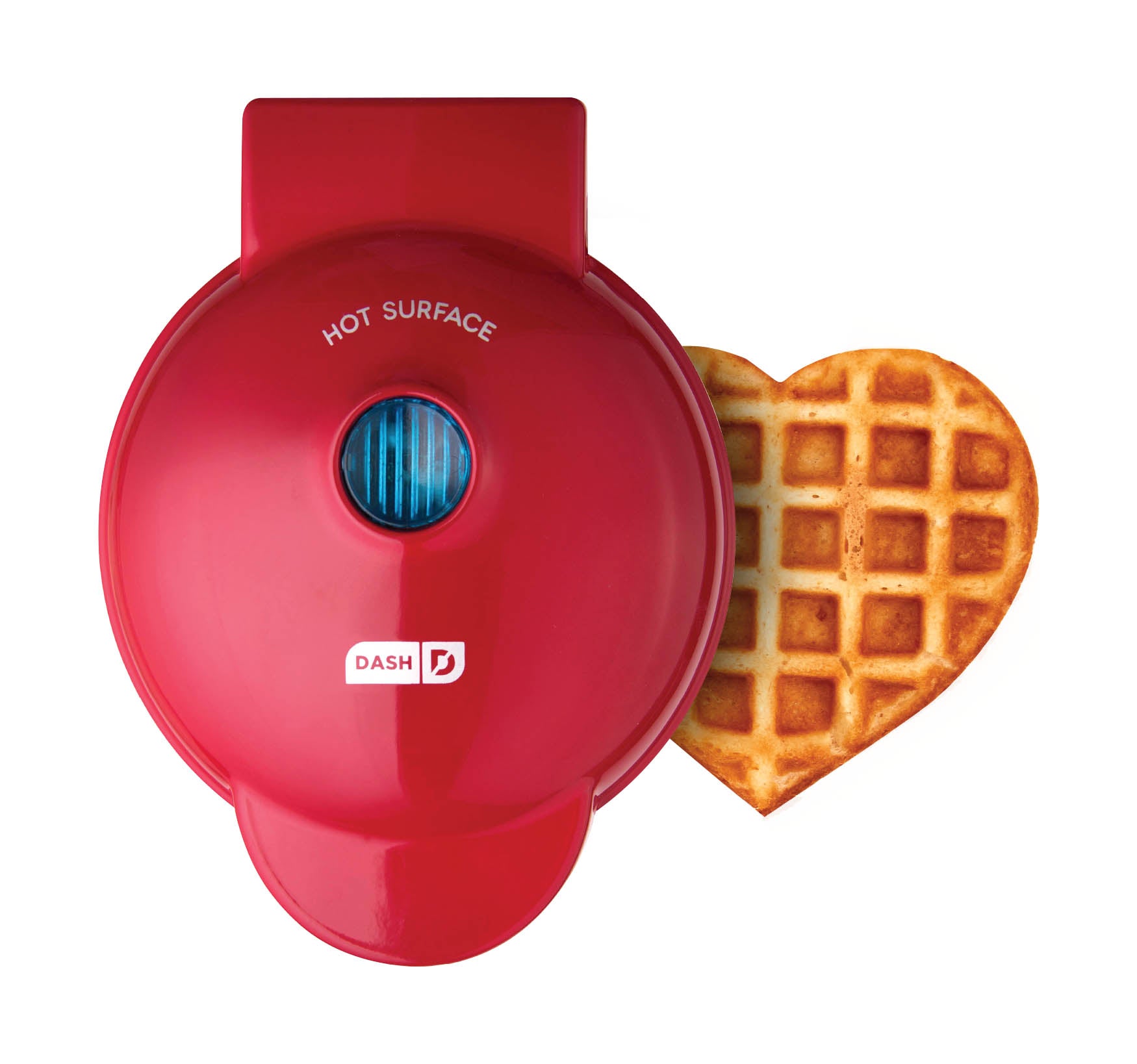 Heart Mini Waffle Maker mini makers Dash Red  