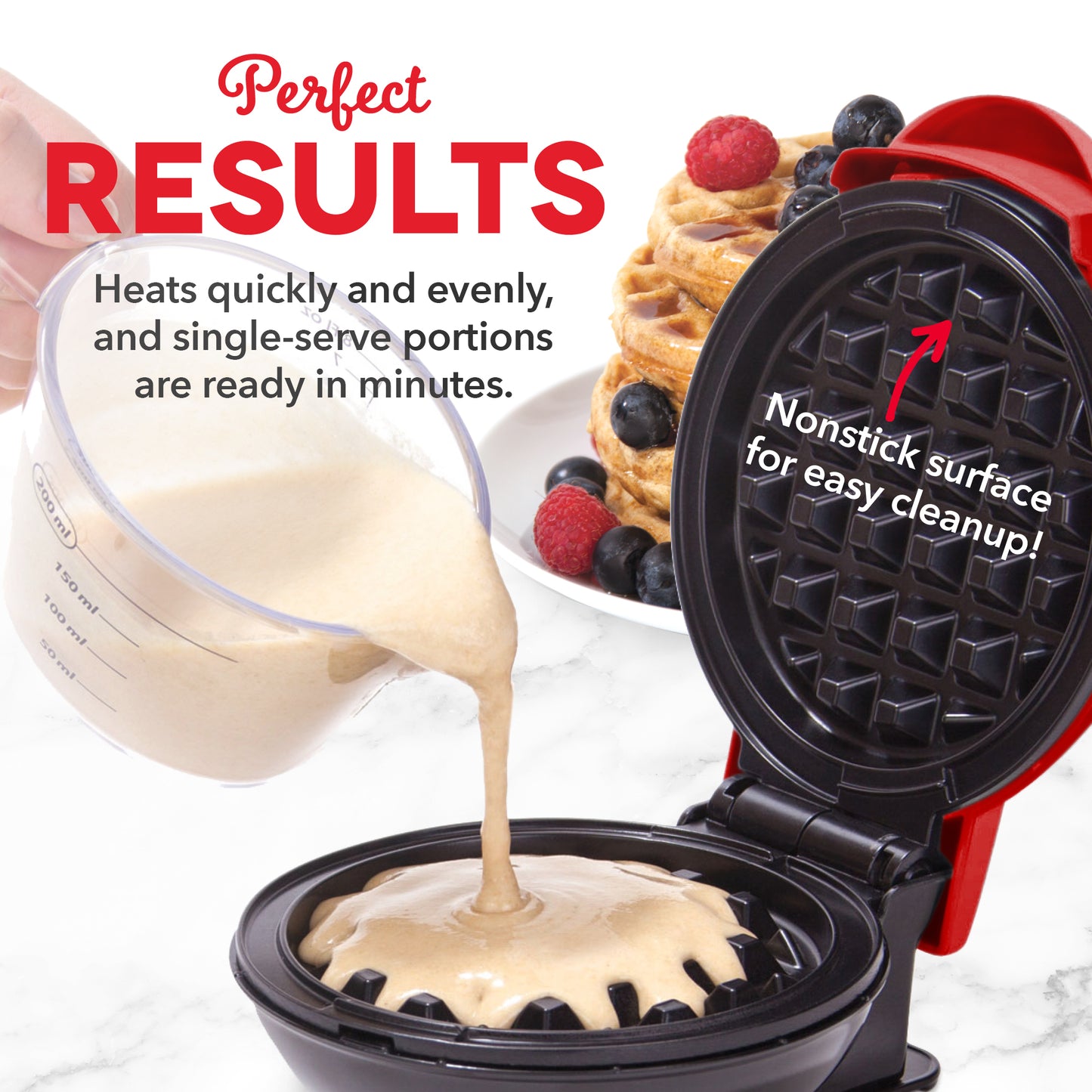 Mini Waffle Maker 2-Packs mini makers Dash   