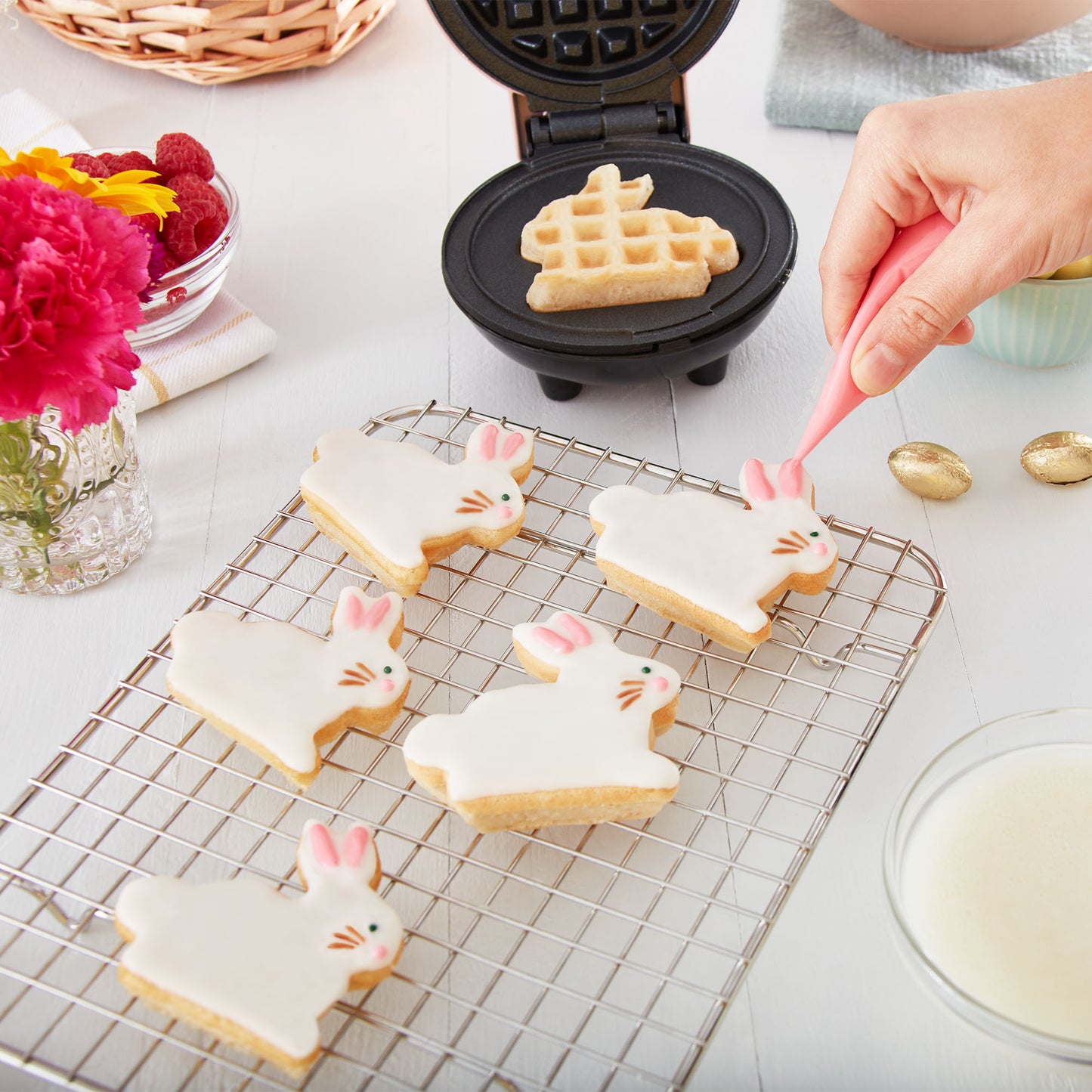 Bunny Mini Waffle Maker mini makers Dash   