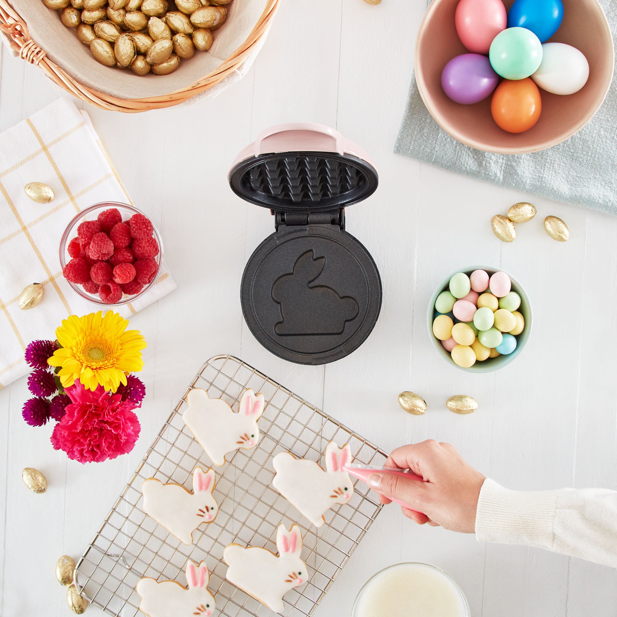 Dash bunny mini waffle shop maker stores