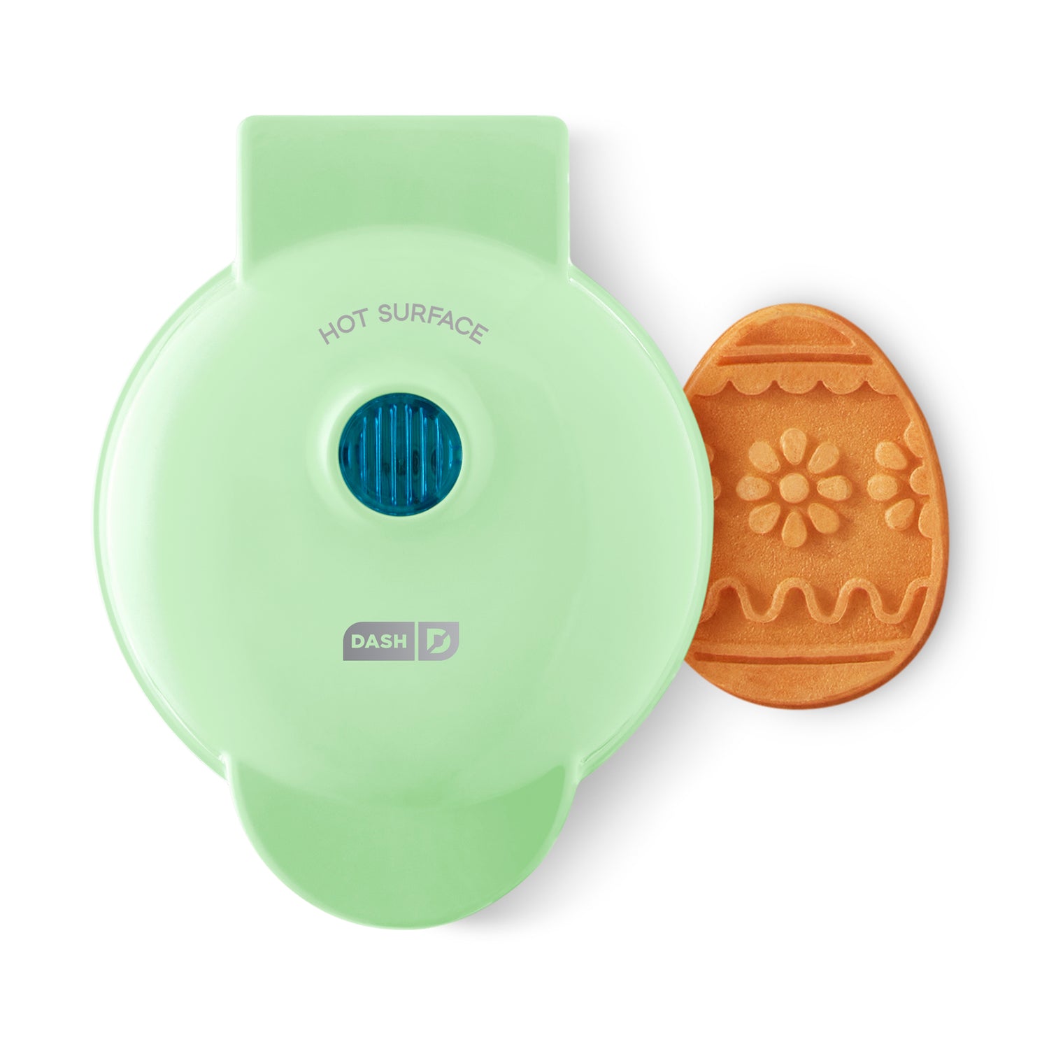 Easter Egg Mini Waffle Maker mini makers Dash Green  