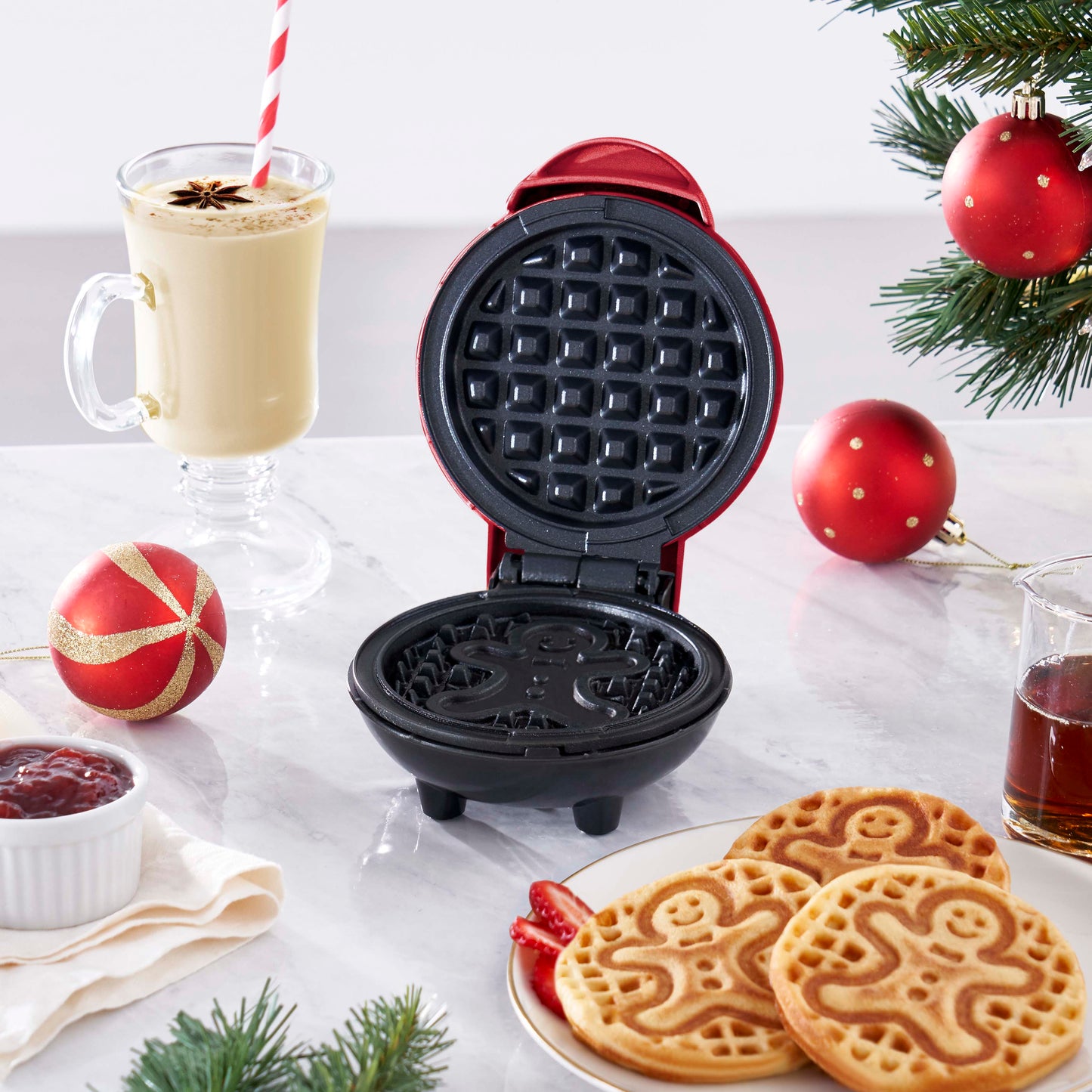 Gingerbread Man Mini Waffle Maker mini makers Dash   