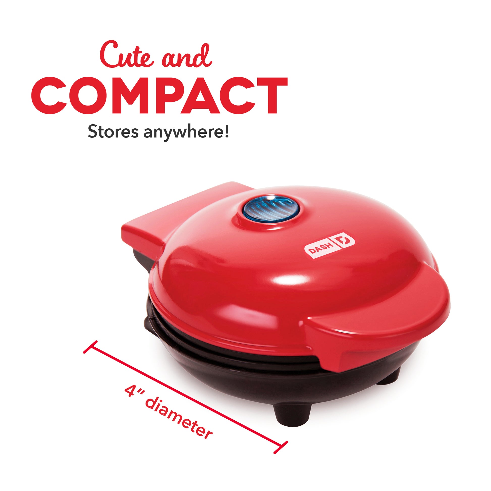 Dash's Heart-Shaped Mini Waffle Makers Are on Sale on