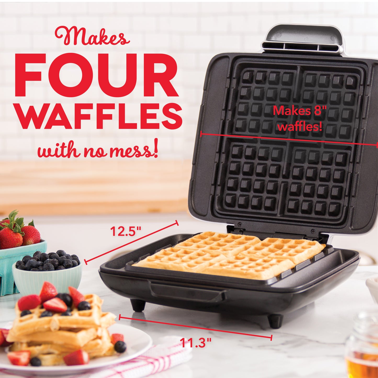 No-Drip Waffle Maker Waffle Maker Dash   