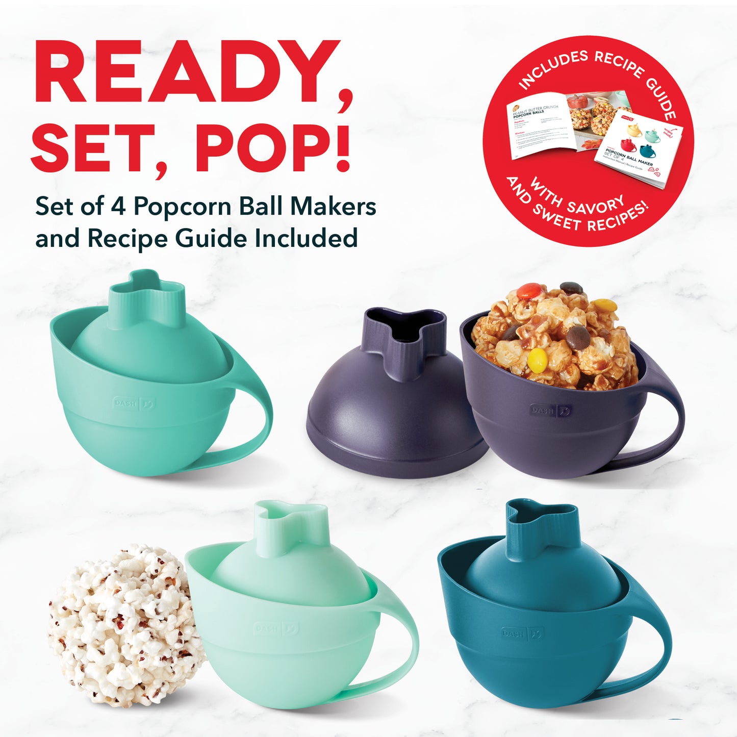 Popcorn Ball Maker Sets Popcorn Makers Dash   