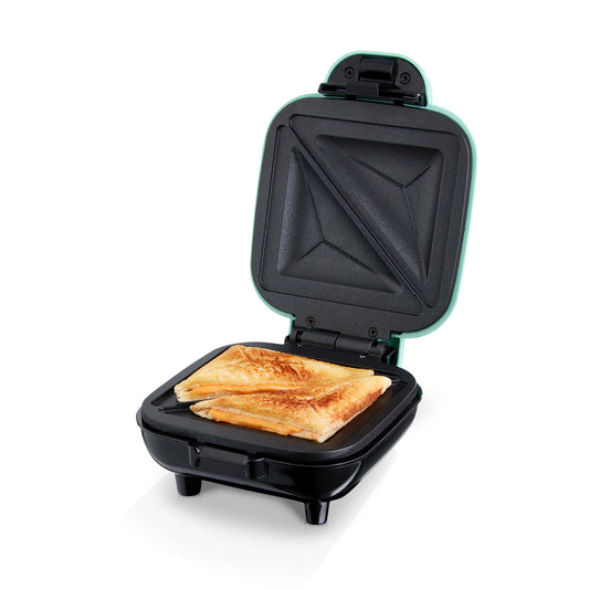 Pocket Sandwich Maker Griddles and Panini Presses Dash Aqua  