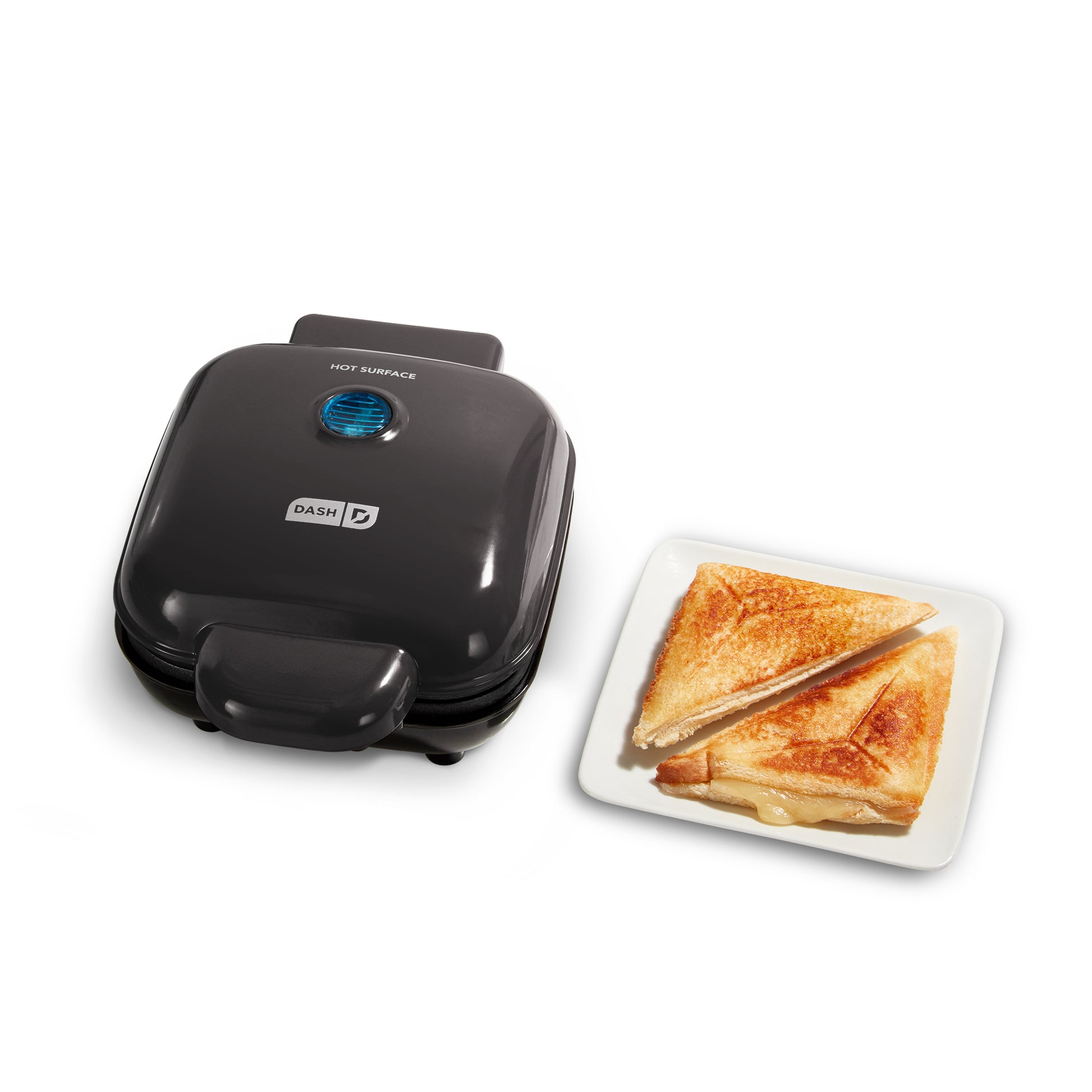 DASH Mini Maker Portable Grill Machine + Panini Press for Gourmet Burgers,  Sandwiches, Chicken + Other On the Go Breakfast, Lunch, or Snacks with