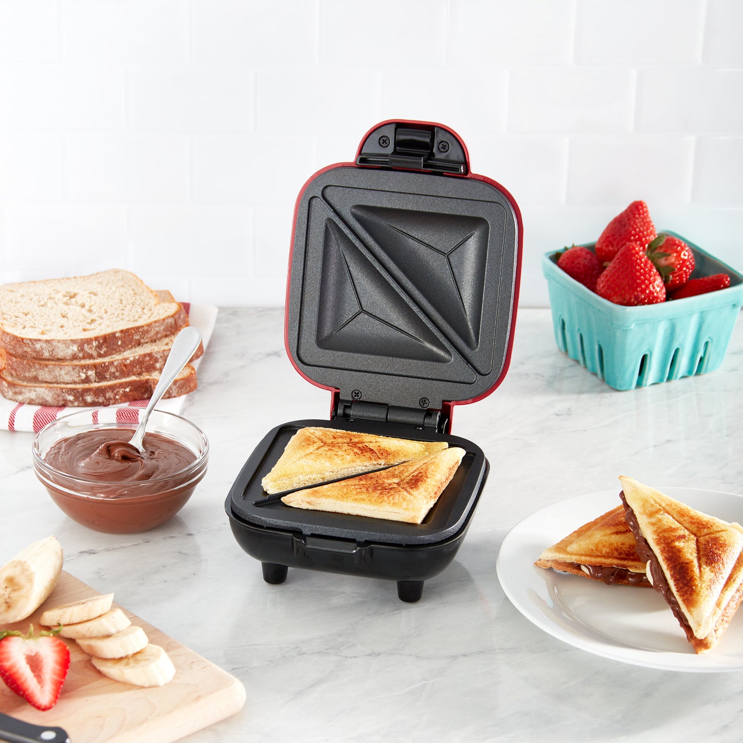 Pocket Sandwich Maker Griddles and Panini Presses Dash   