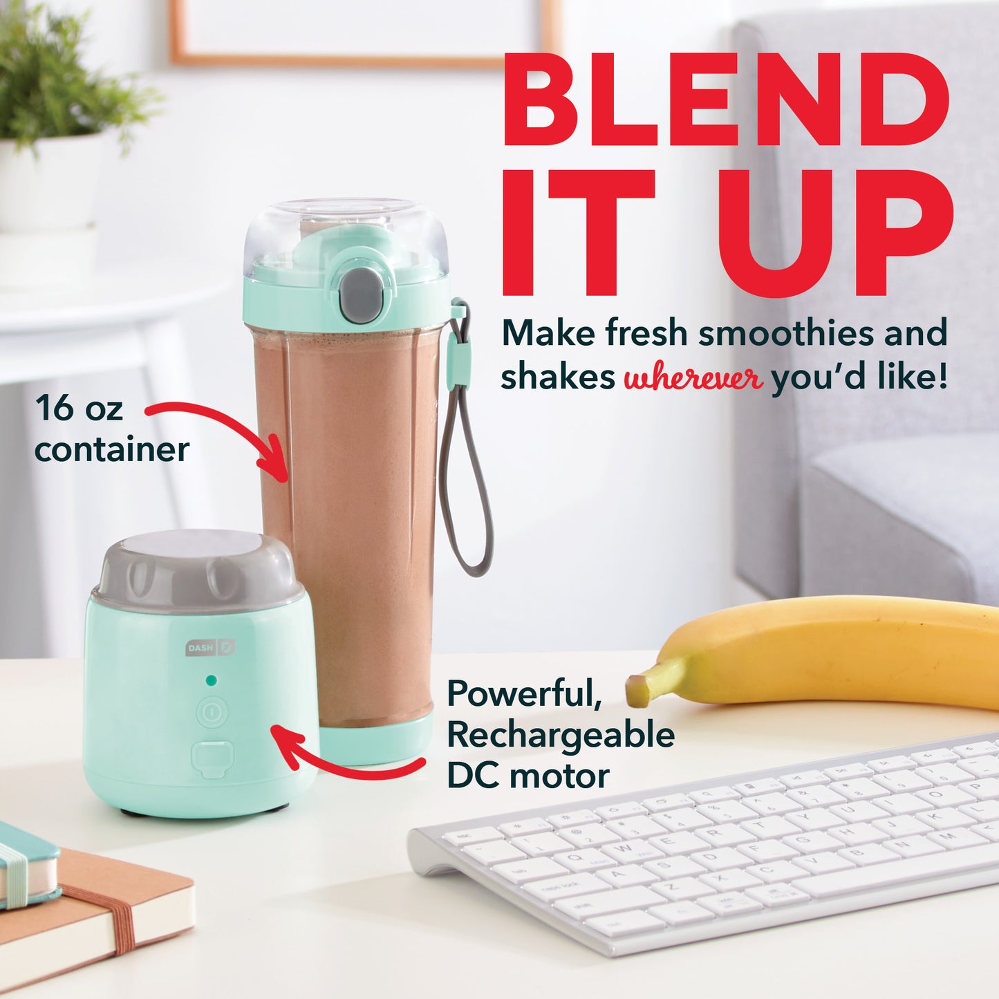 Portable Blender blenders Dash   