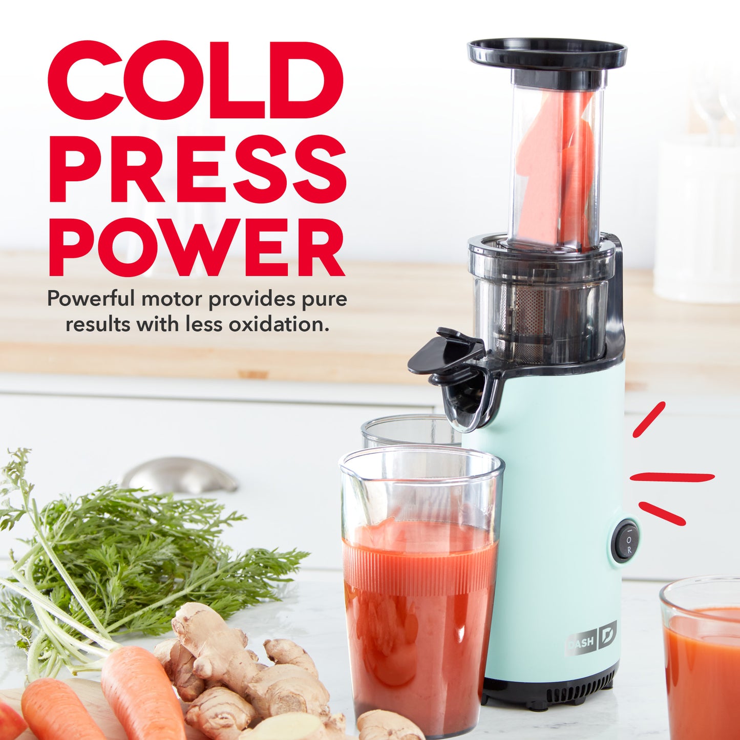 Compact Cold Press Power Juicer Juicers Dash   