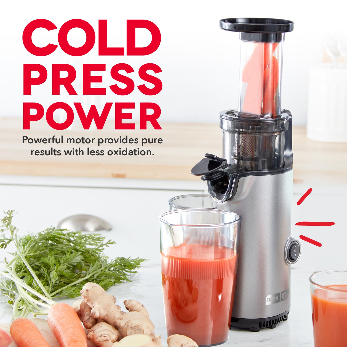 Compact Cold Press Power Juicer Juicers Dash   