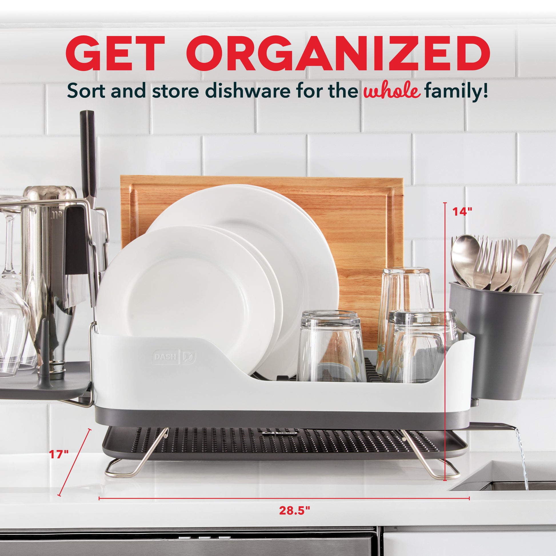 16 Simple Space-Saving Ideas For Your Home  Plate storage, Dish rack drying,  Clever storage