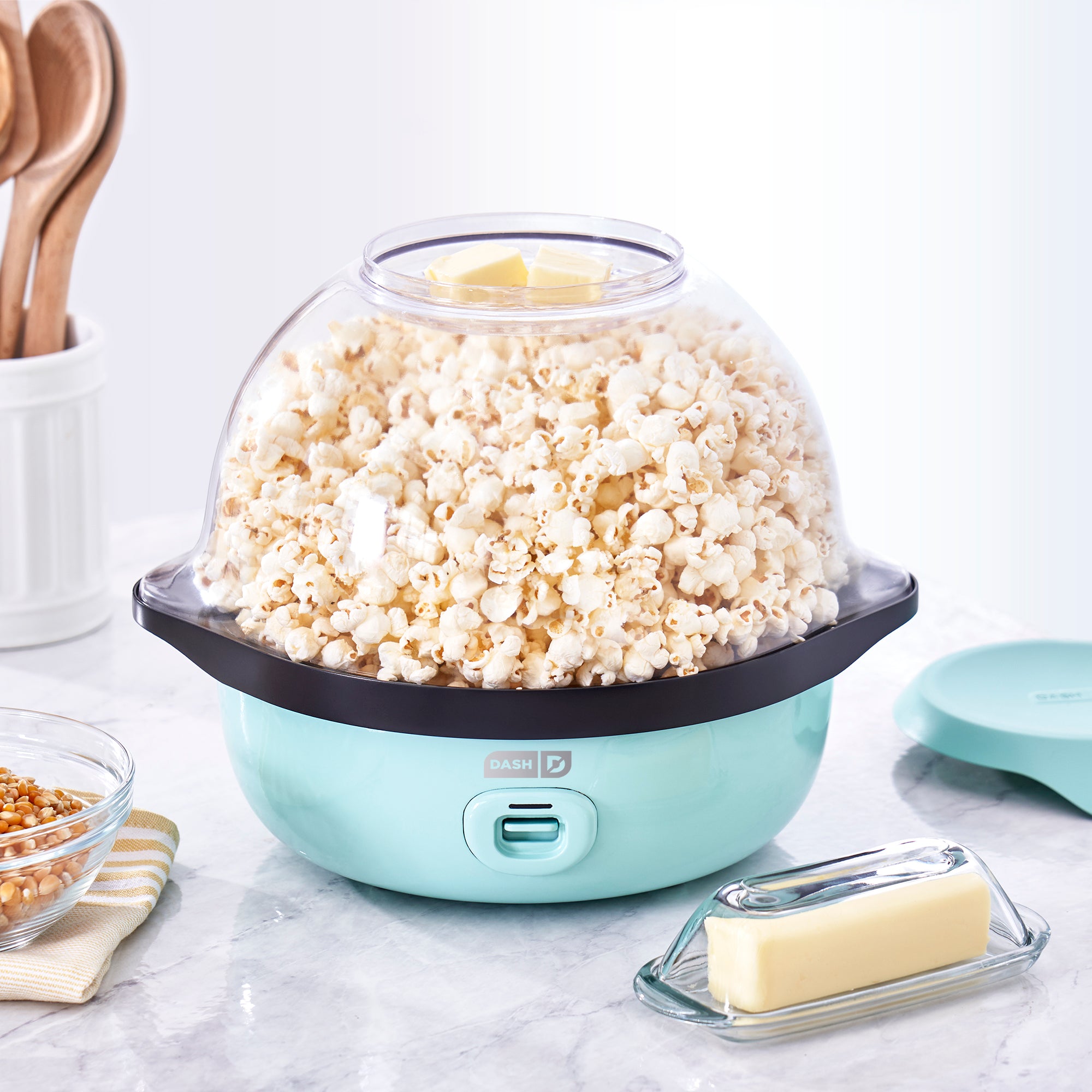 Stirring on sale popcorn maker