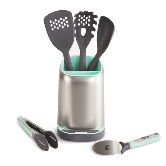 SmartStore™ Kitchen Utensil Holder Tools and Gadgets Dash Aqua Deluxe 