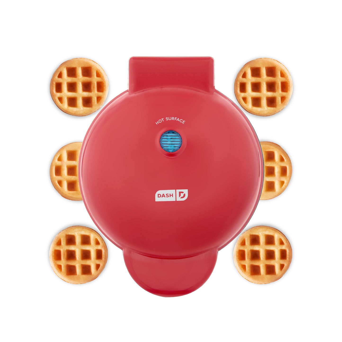 Express Waffle Bite Maker Waffle Maker Dash Red  