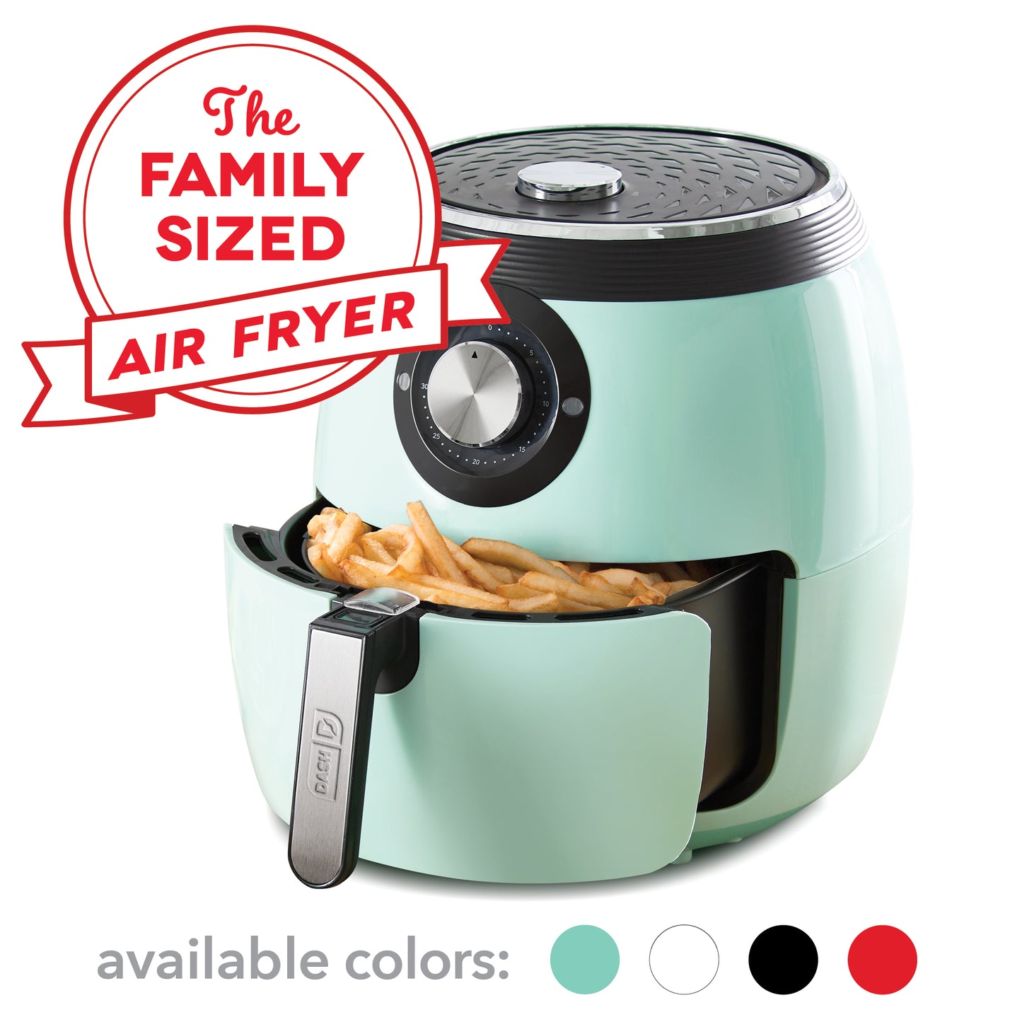 Dash Family Size Air Fryer - Aqua