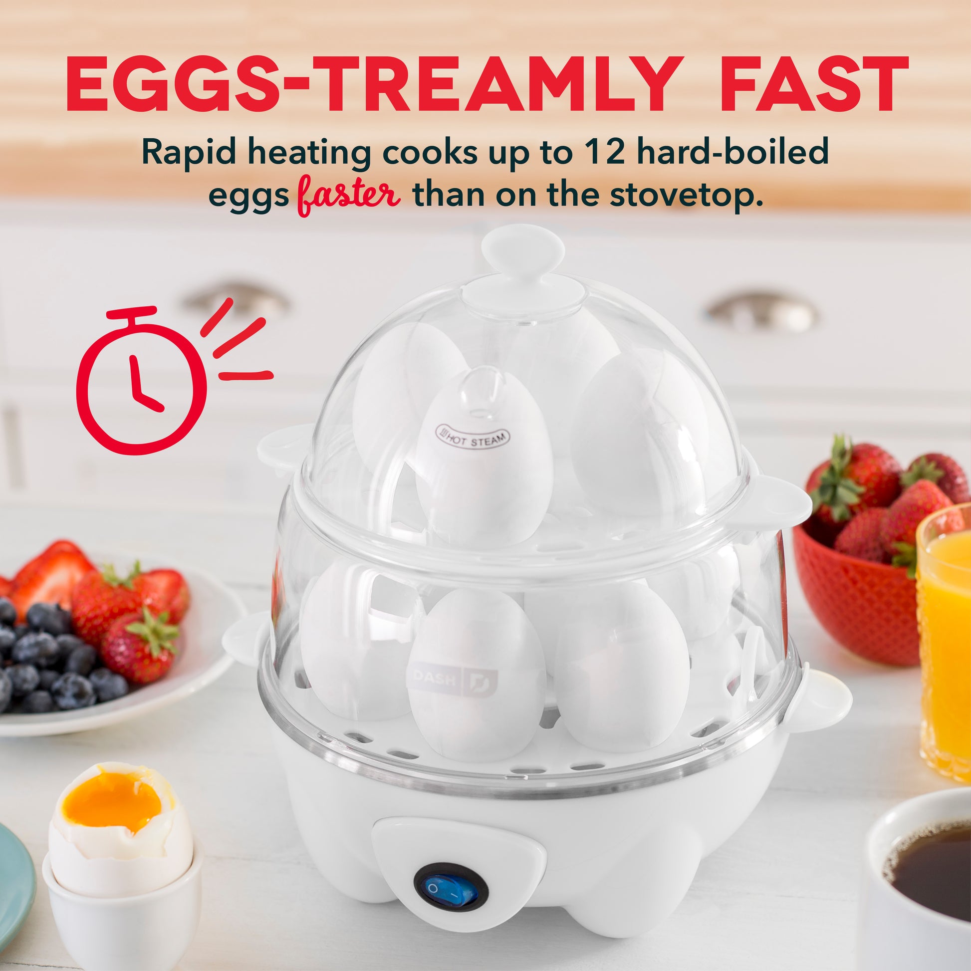 Deluxe Egg Cooker egg-cookers Dash   
