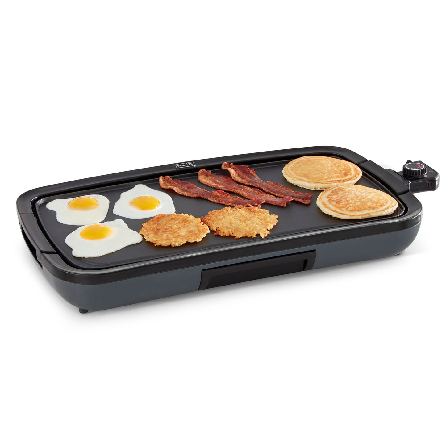 Everyday Griddle Griddles and Panini Presses Dash Cool Grey Deluxe 