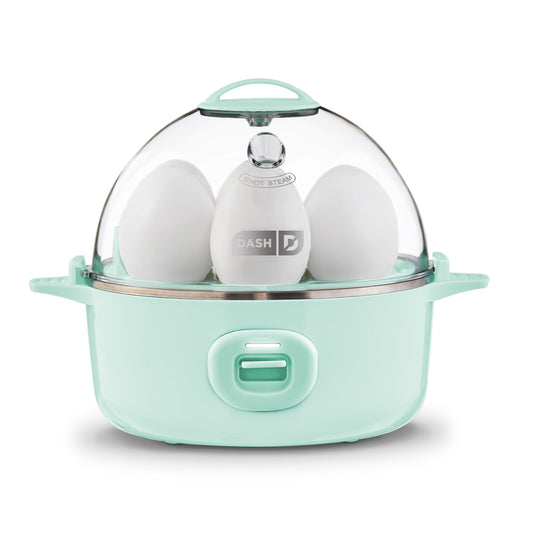 DASH Sous Vide Style Family Size Egg Bite Maker, Aqua & Deluxe Rapid Egg  Cooker, Aqua