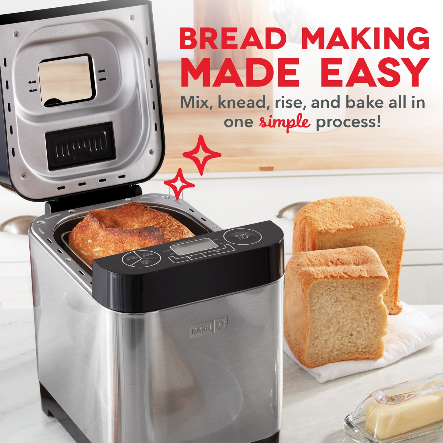 Everyday 1.5 LB Bread Maker Specialty Dash   