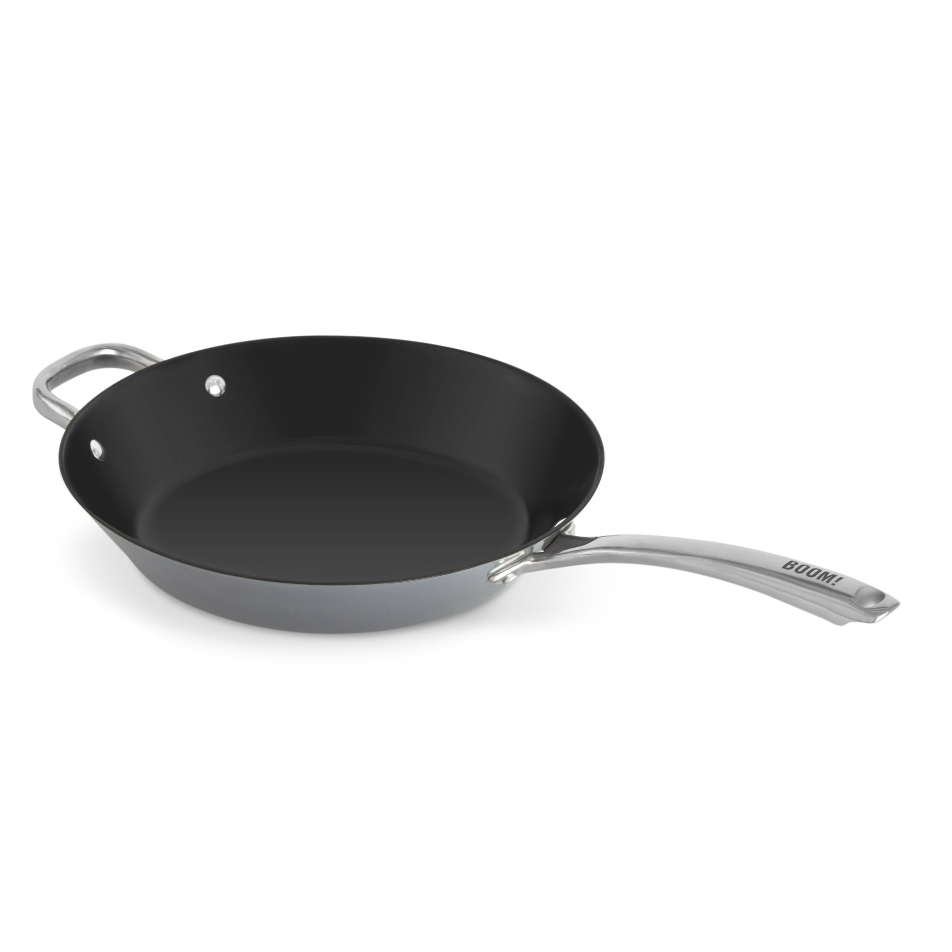Carbon Steel Fry Pan cookware The Fit Cook x Dash Slate 12" 