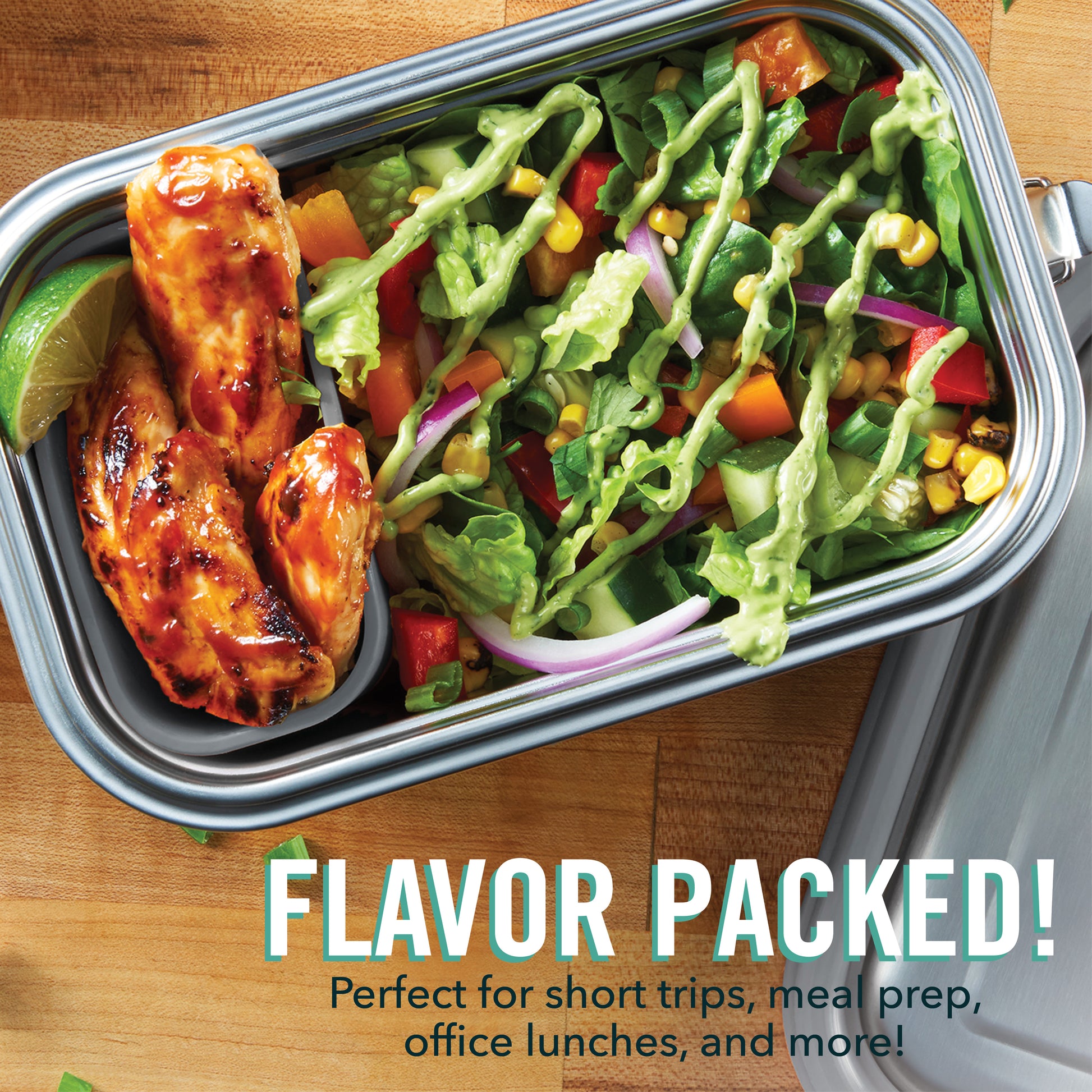 Stainless Steel Lunch Box Tools and Gadgets The Fit Cook x Dash   