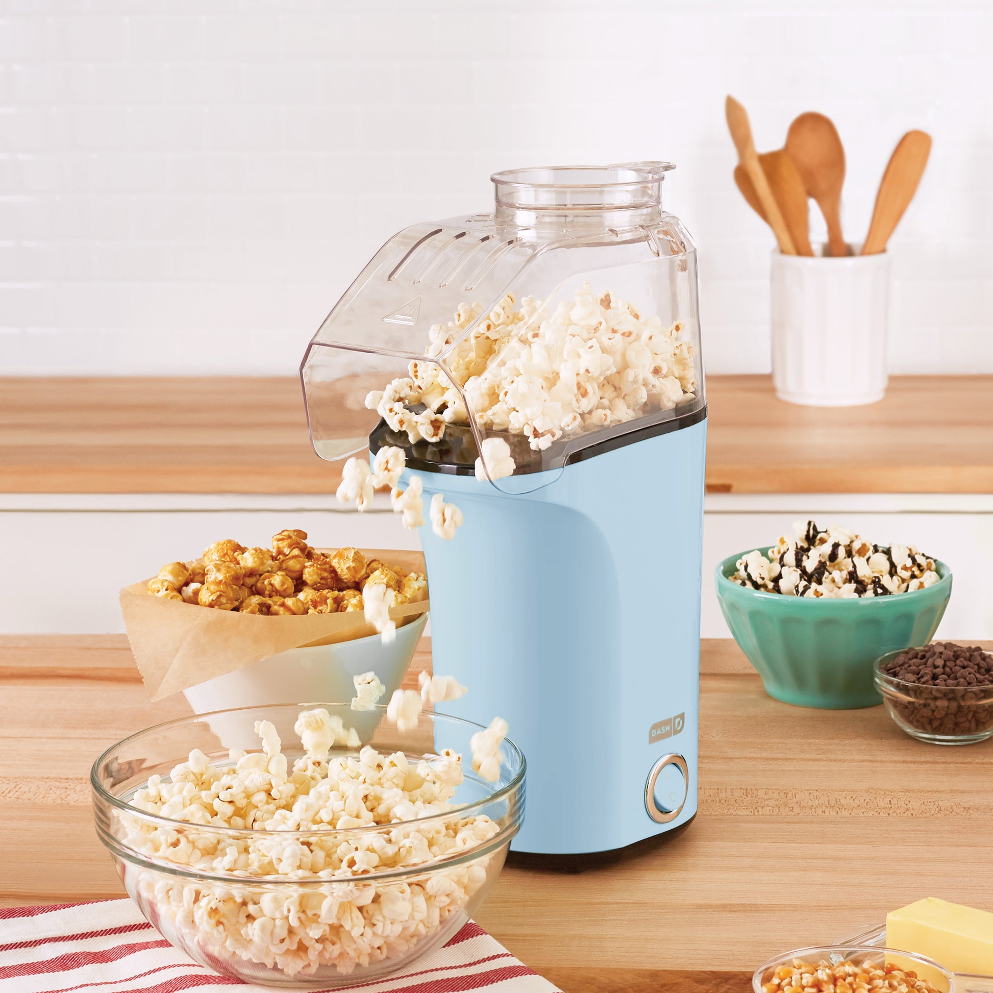 DASH, How to use Dash popcorn maker