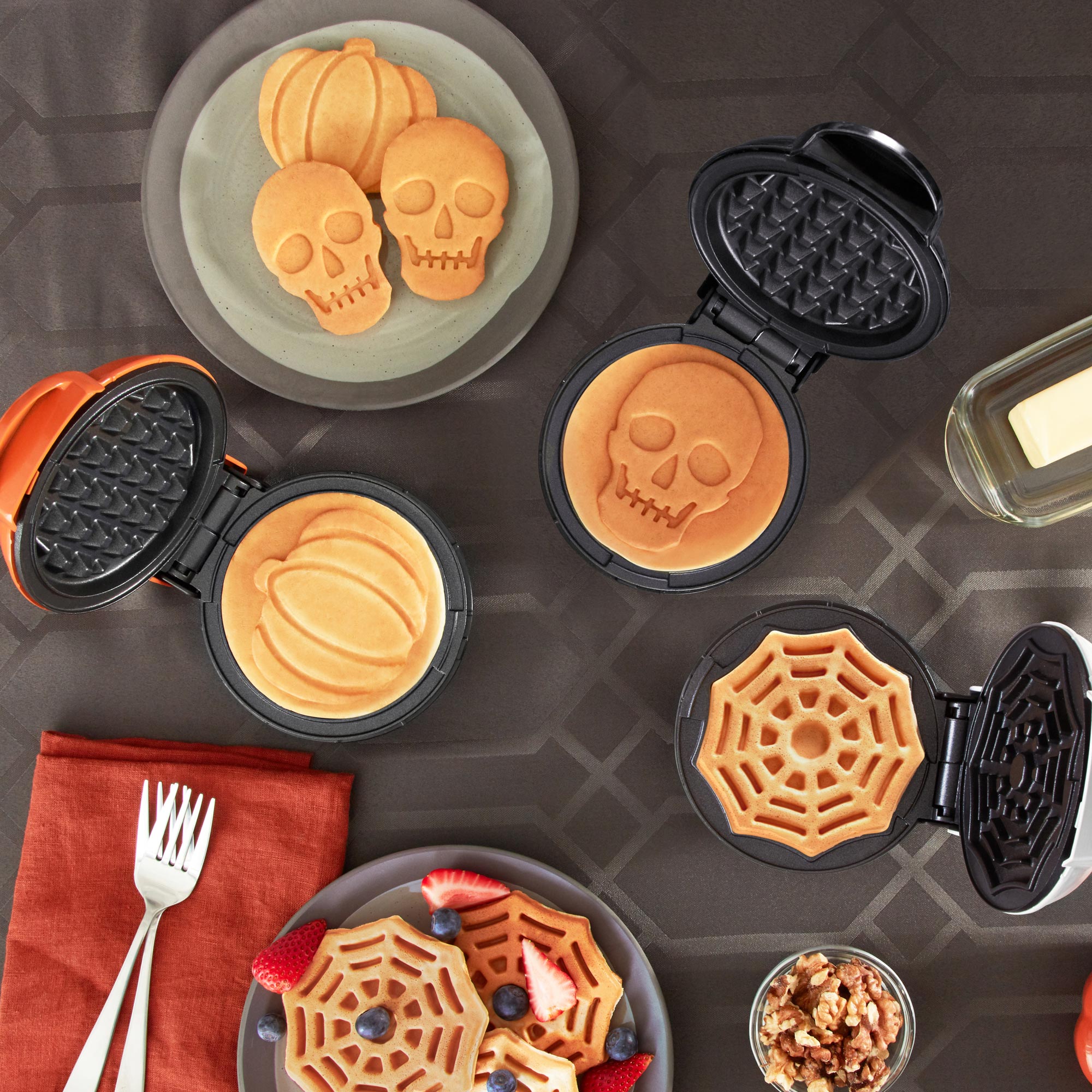 Halloween mini shop waffle maker