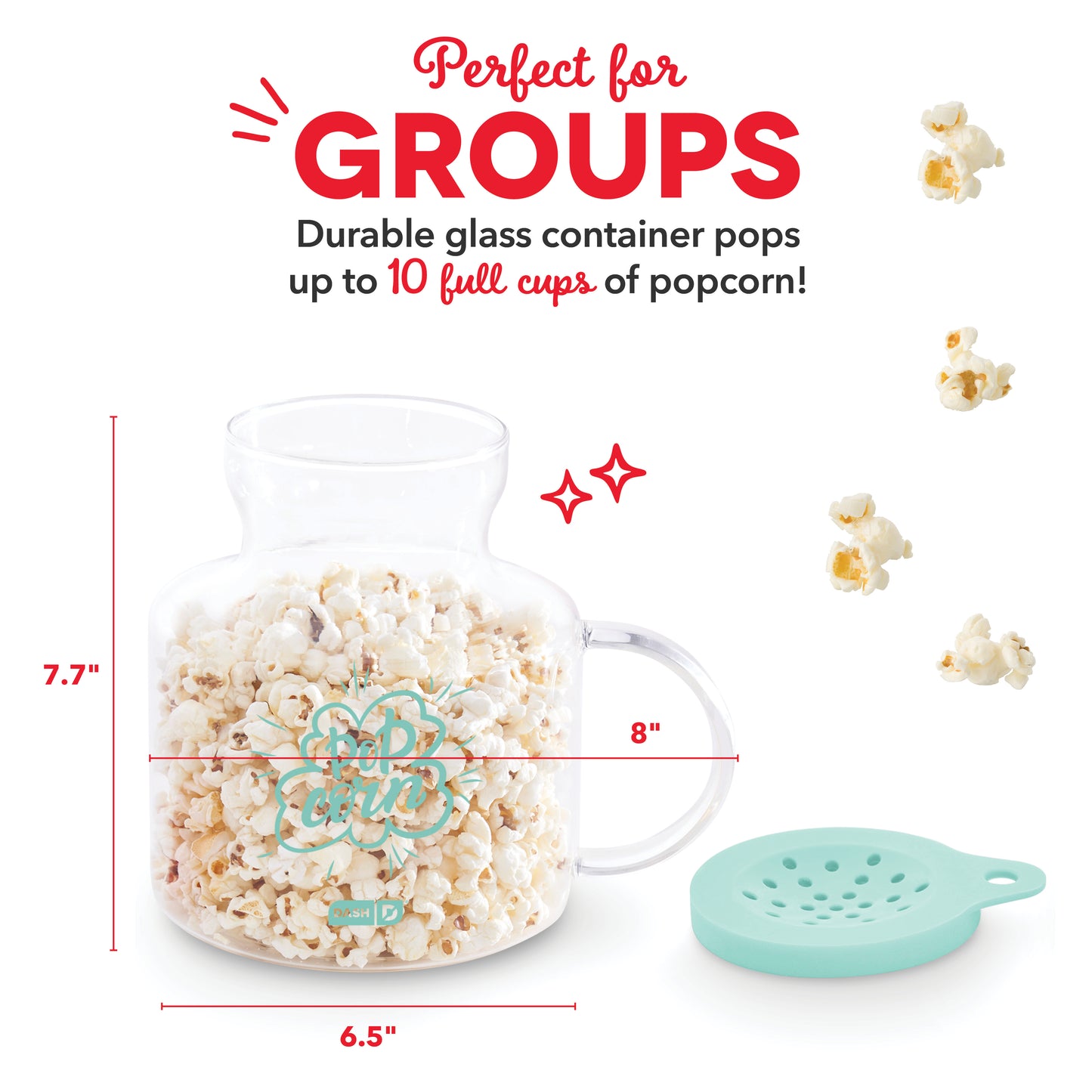 Microwave Popcorn Popper Popcorn Makers Dash   