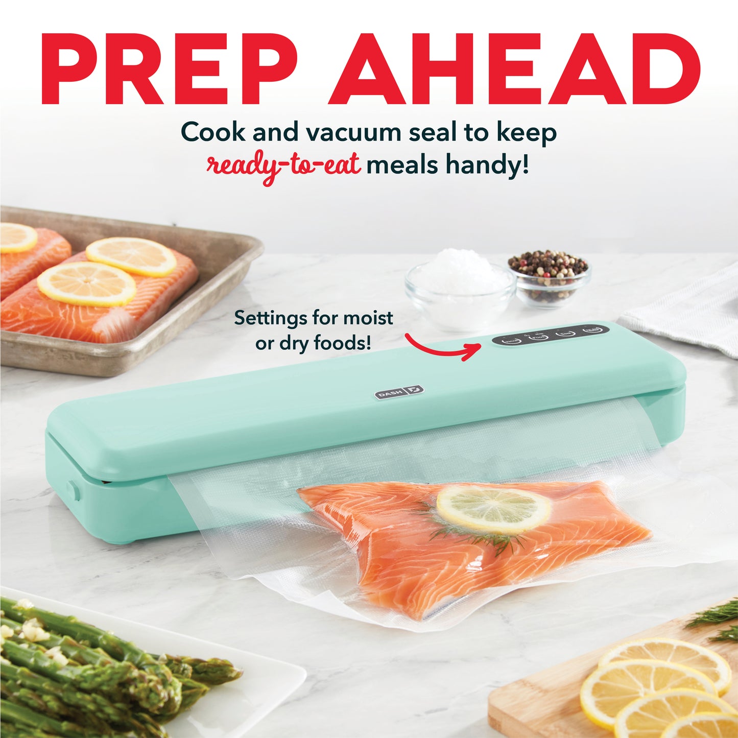 SuperSeal™ Vacuum Sealer Specialty Appliances Dash   