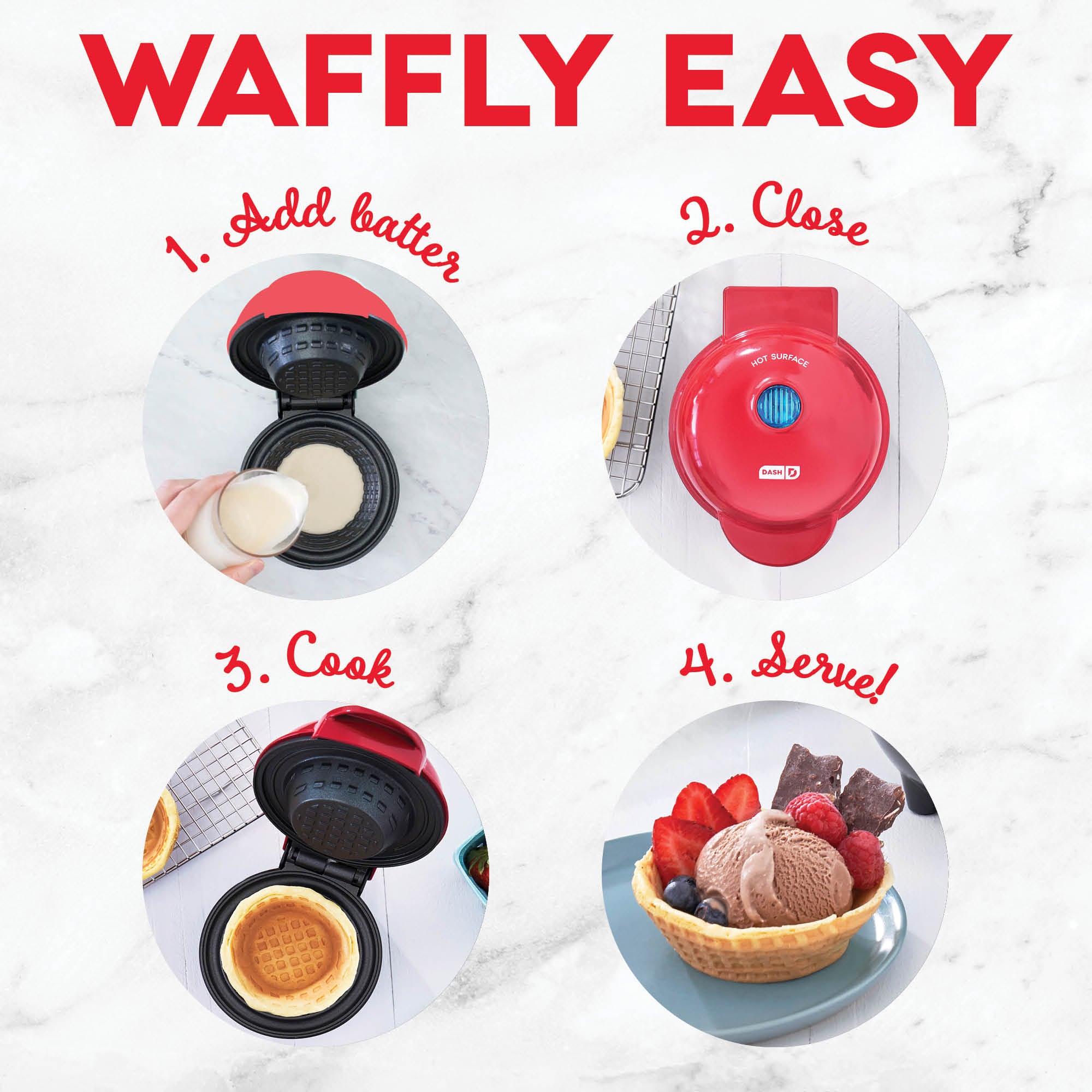 Waffle ice cream online maker