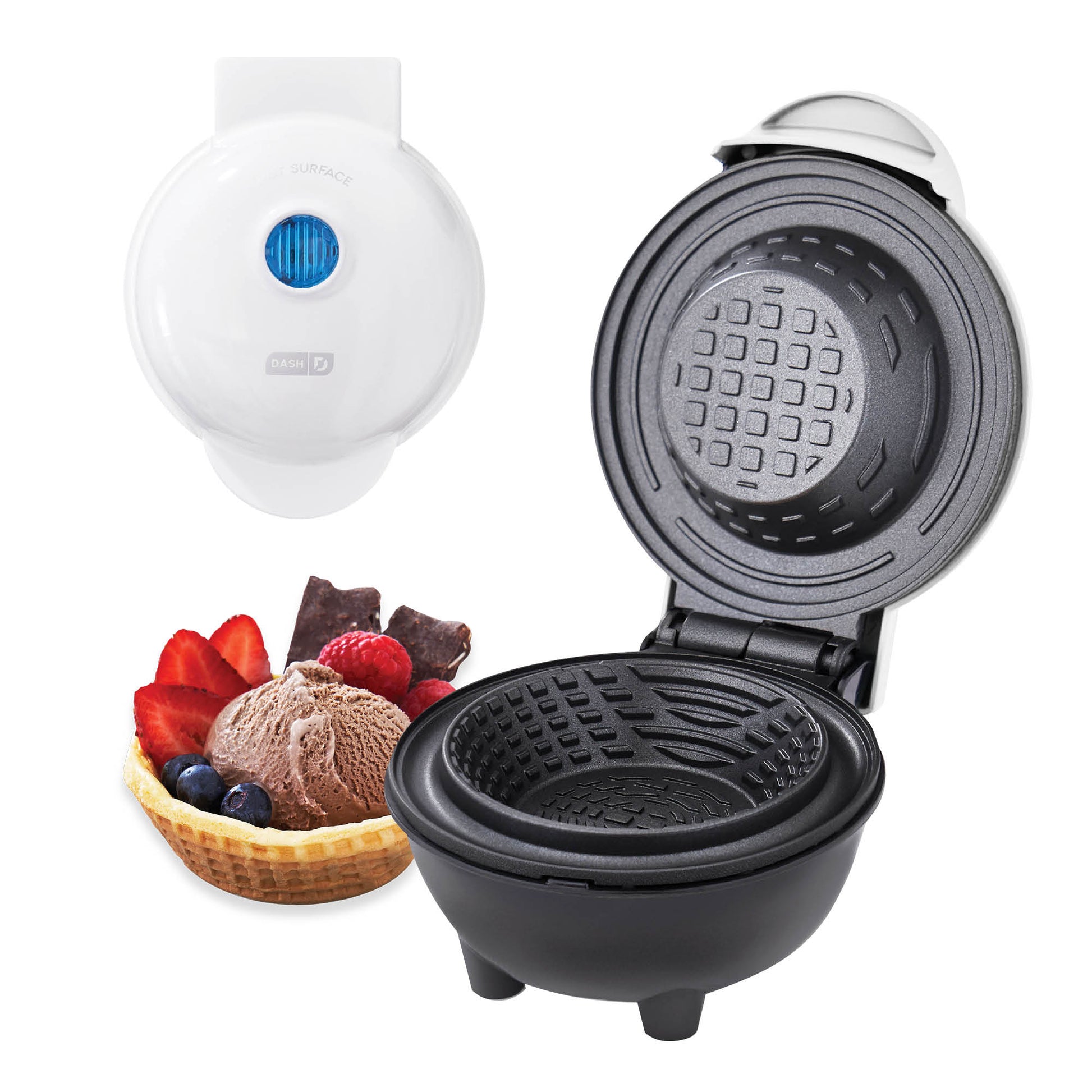 Rise By Dash Mini Waffle Bowl Maker for Ice Cream, Other Sweet Desserts, &  Breakfast Burrito or Tortilla Bowls - AliExpress