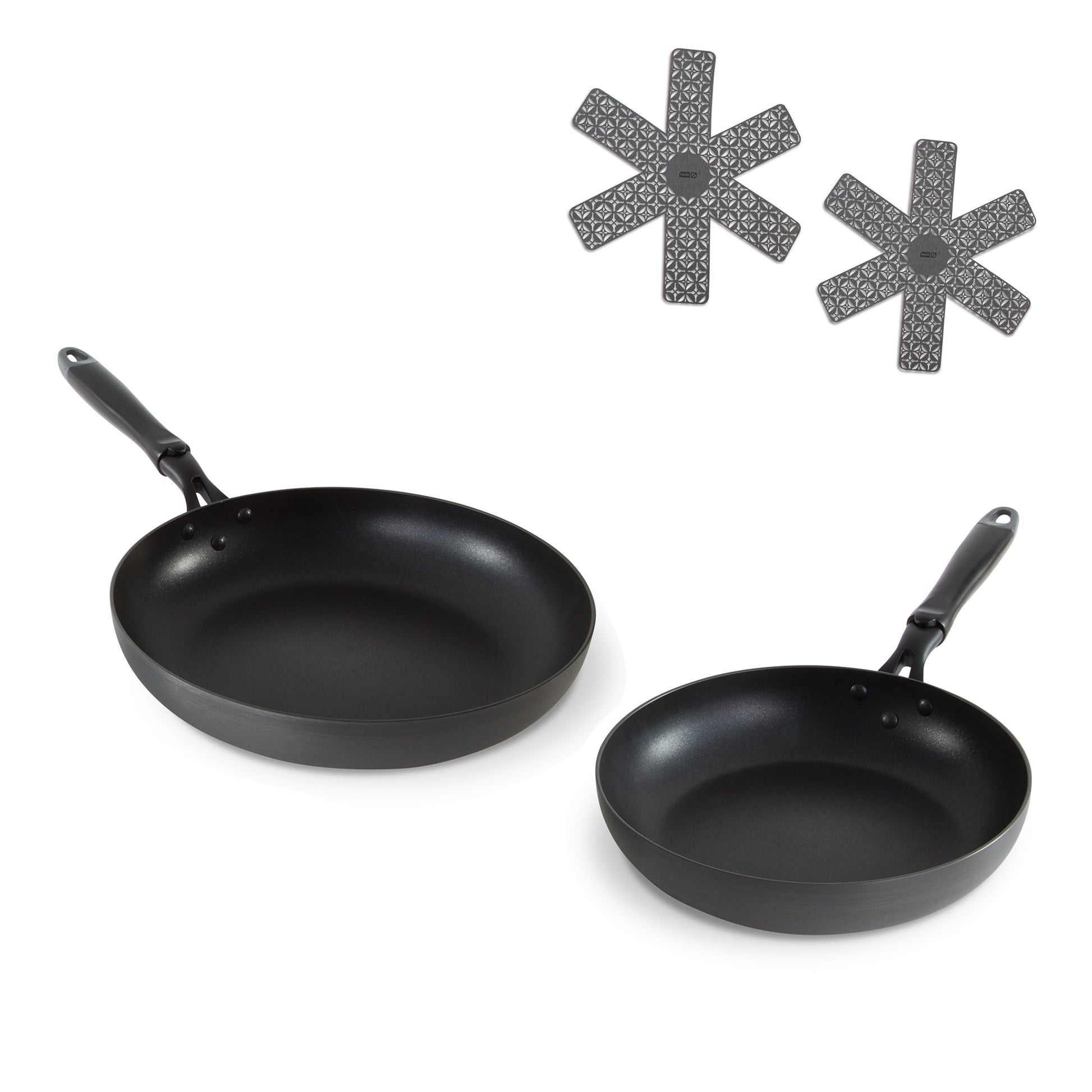 Hard Anodized 2pc Fry Pan Set cookware Dash   