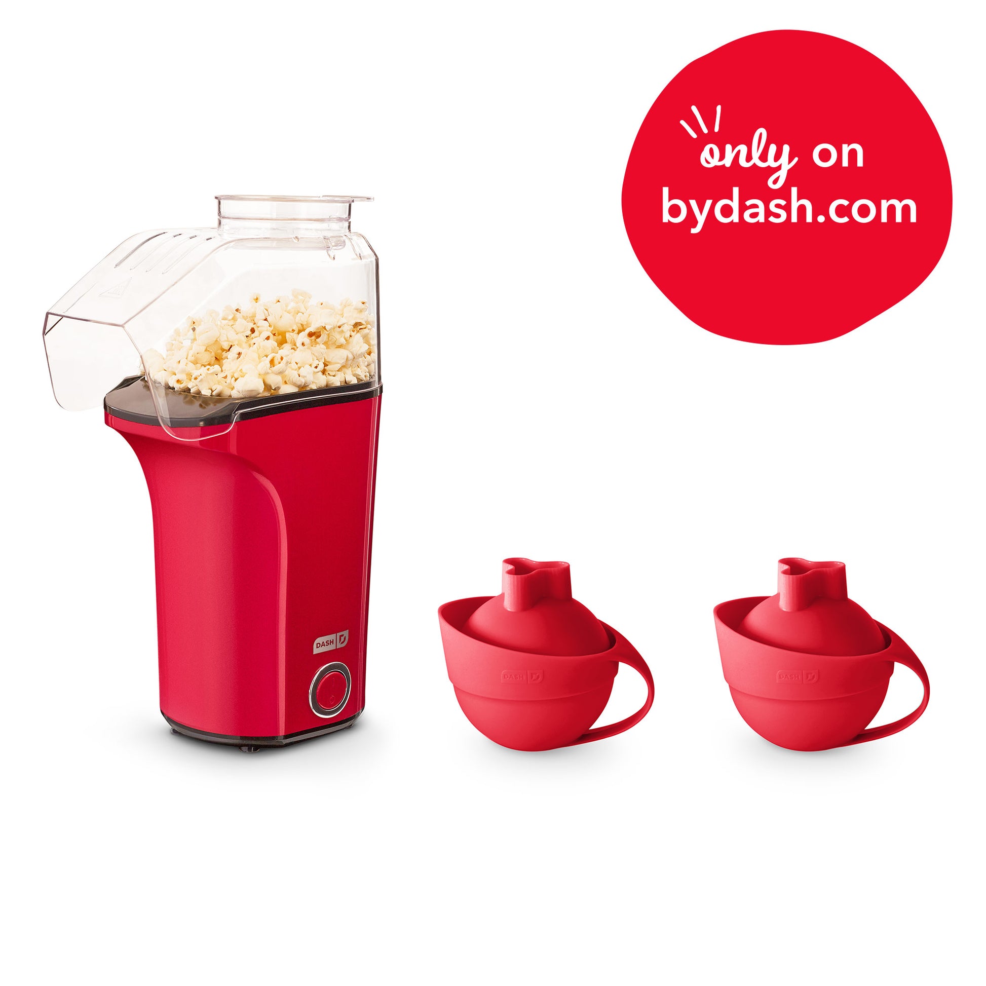 Dash Red Fresh Pop Hot Air Popcorn Maker
